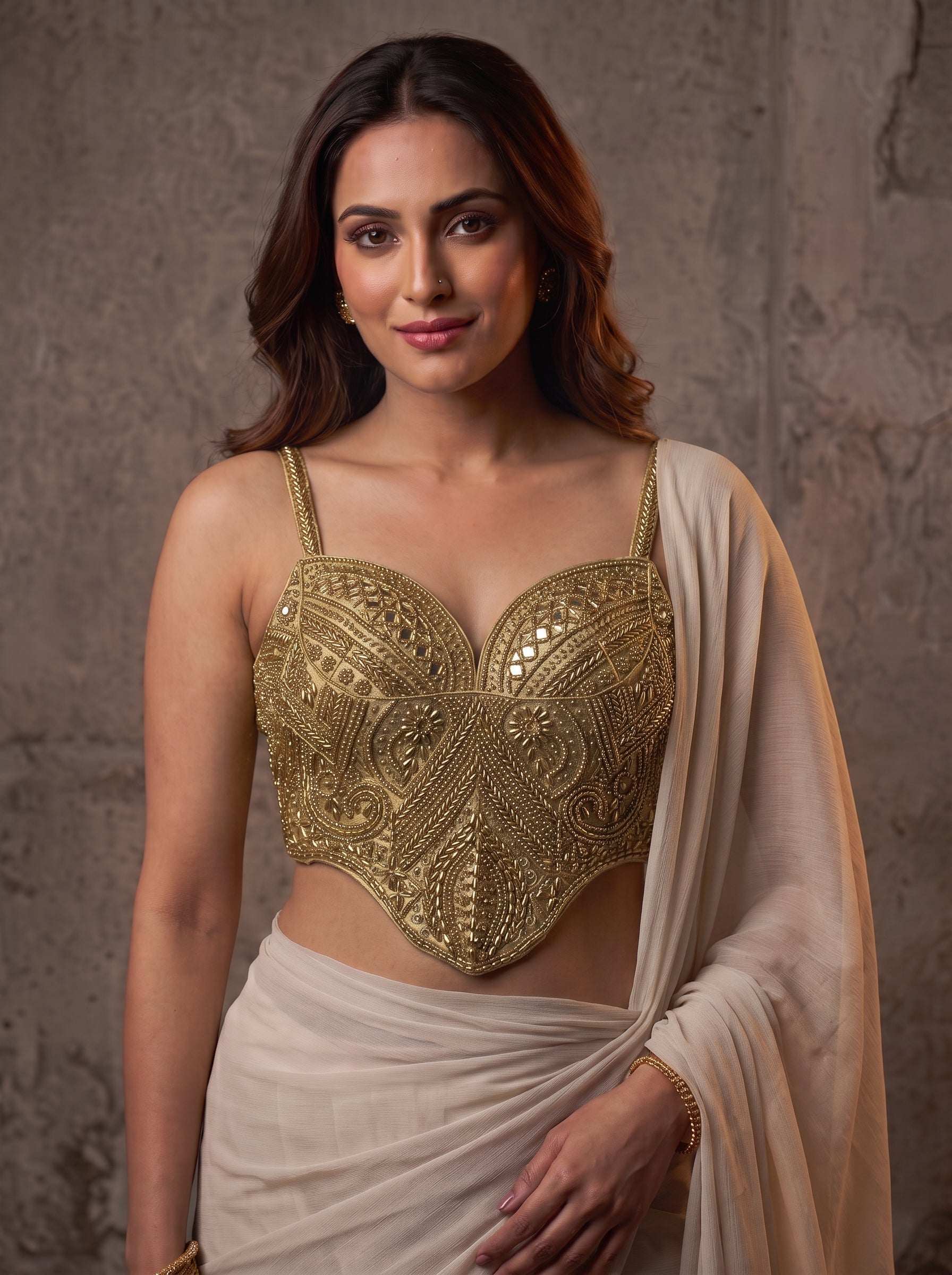 Nivara Designer Net Blouse