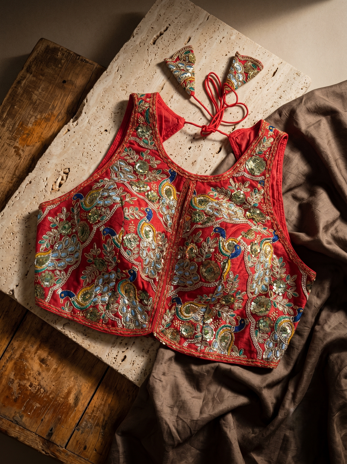 Neena Lace Stitch Designer Blouse