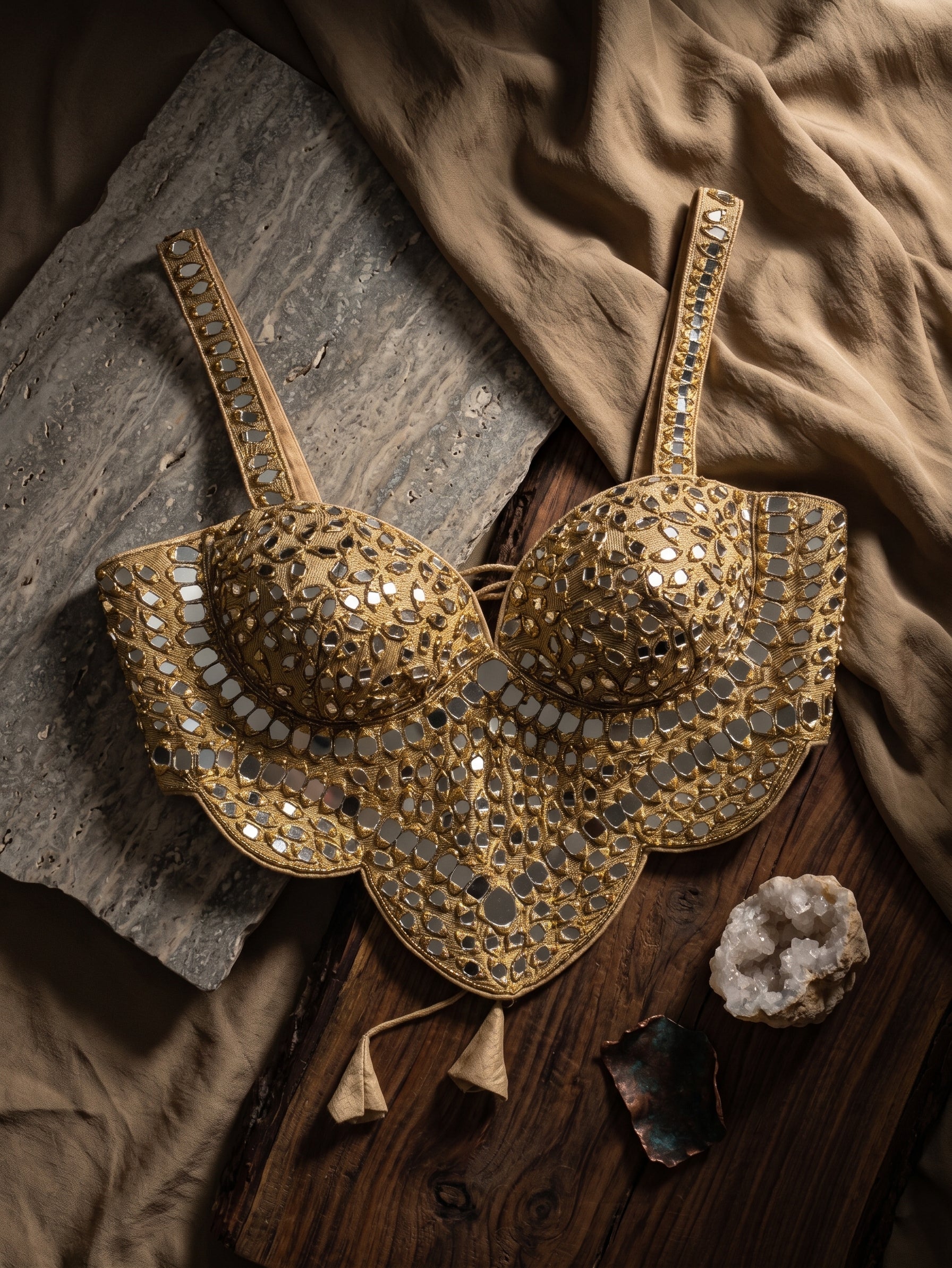 Chandrika Mirror Blouse