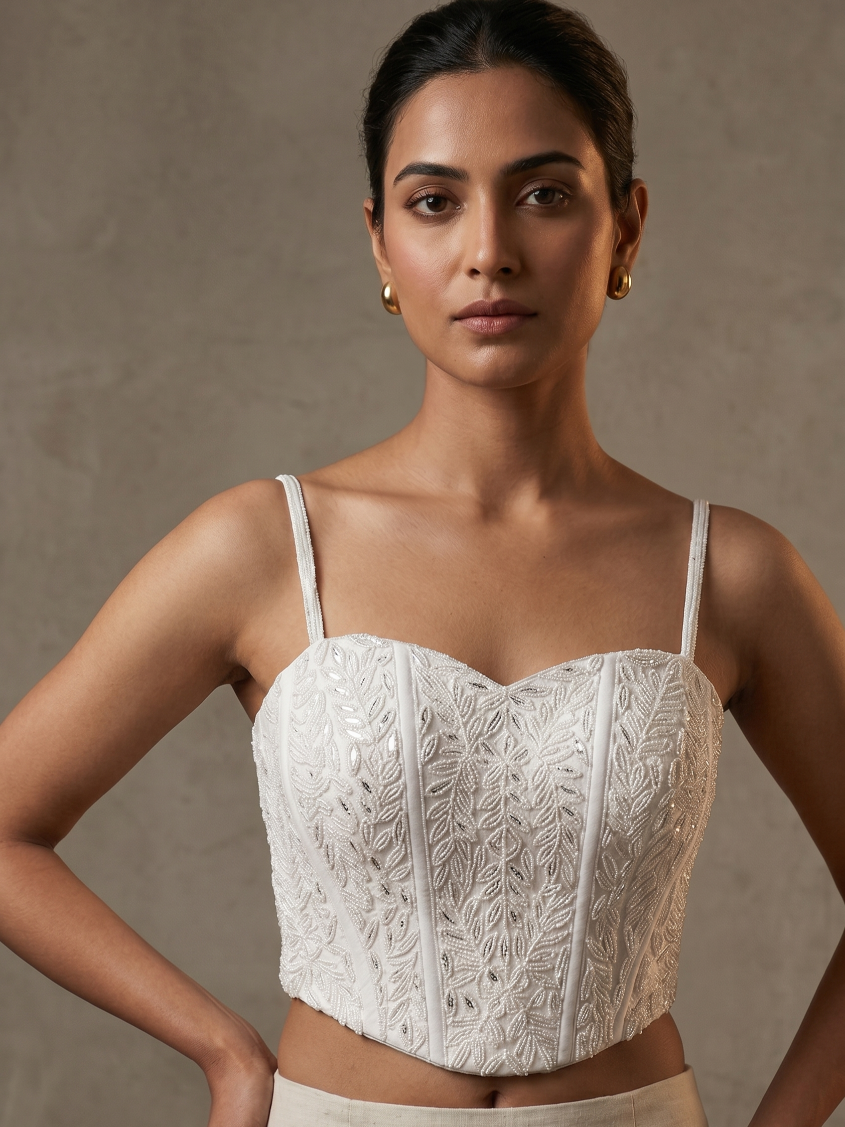 Aabira Premium Designer Cord Set Blouse