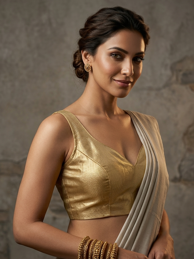 Gold Blouse