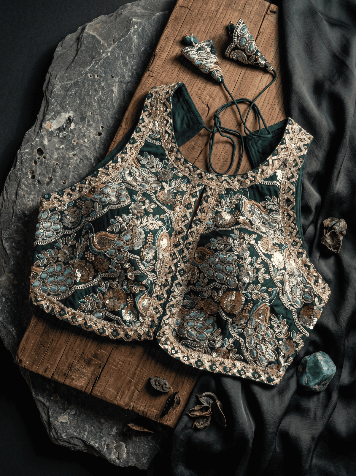 Neena Lace Stitch Designer Blouse