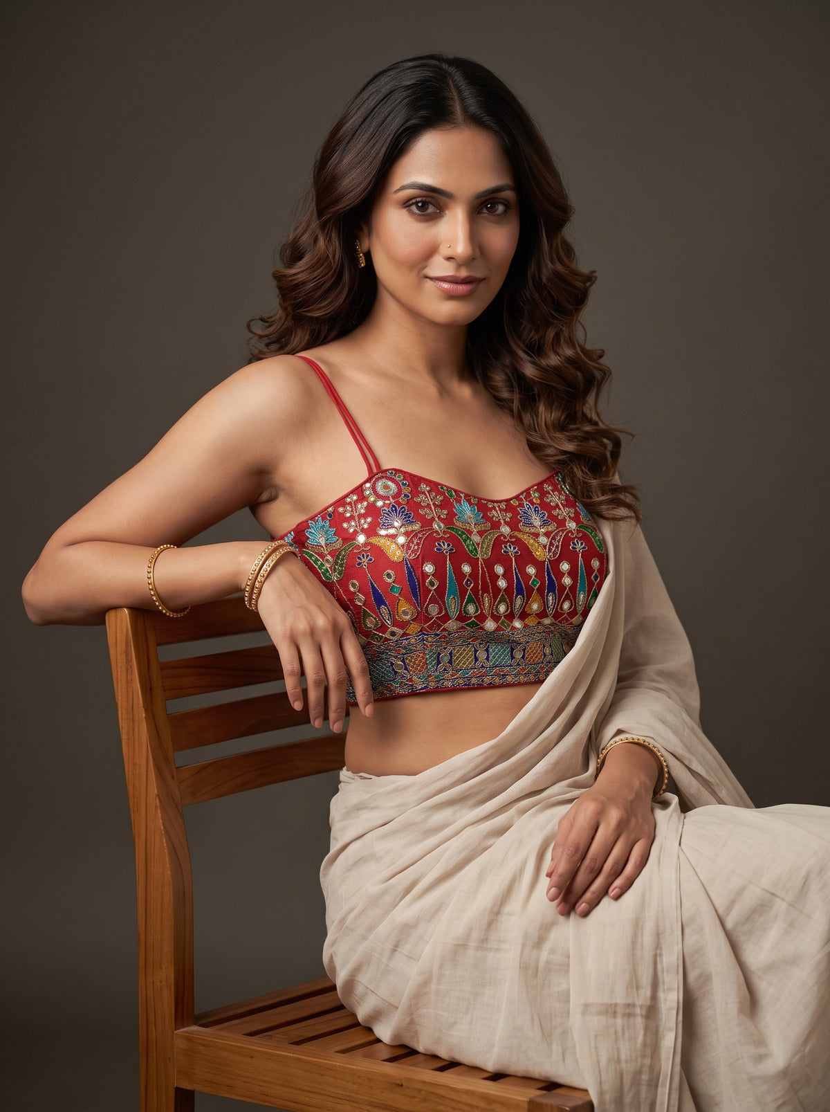 Celeste Strap Backless Blouse