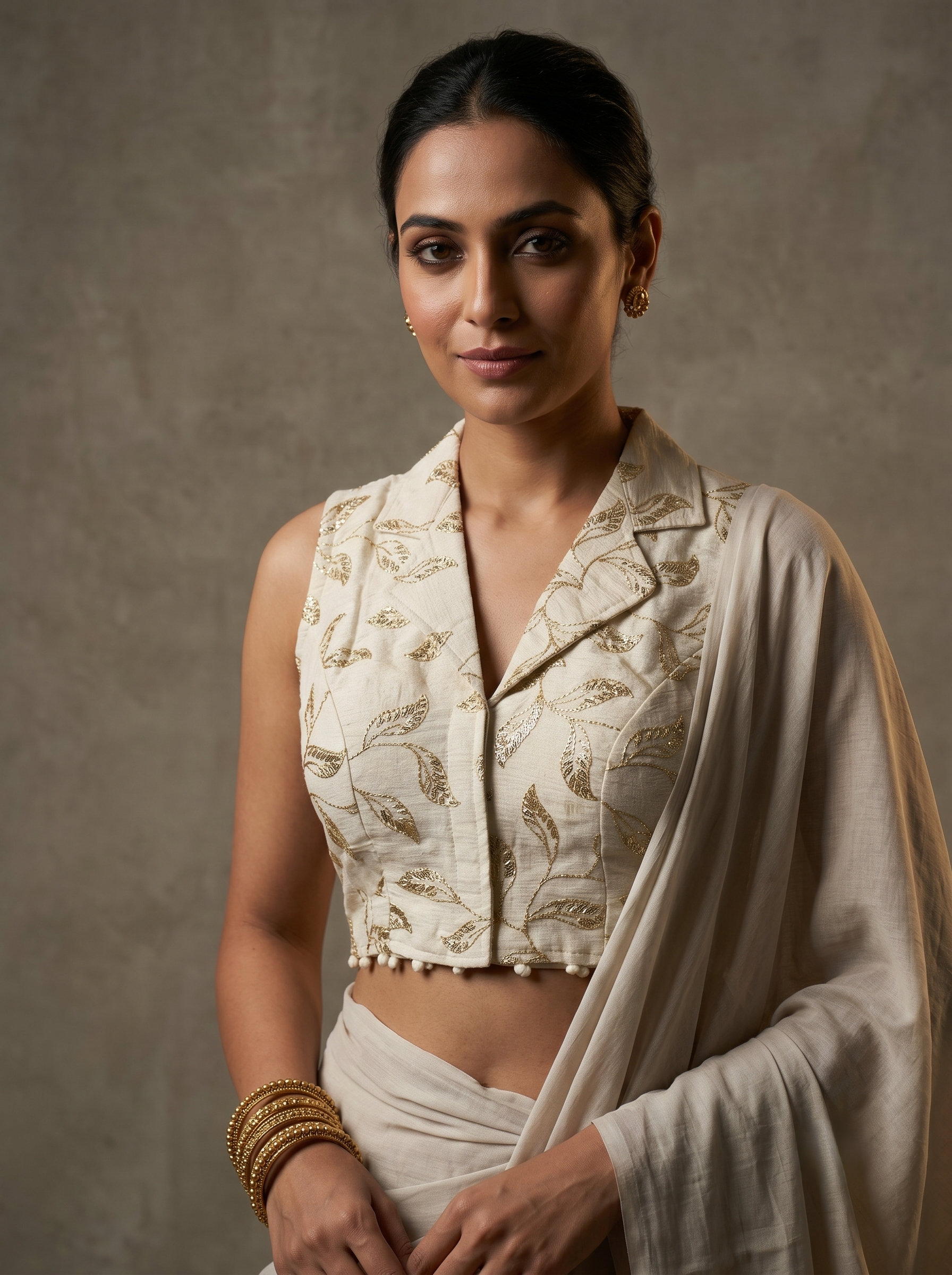 FlexiFit Cotton Designer Blouse