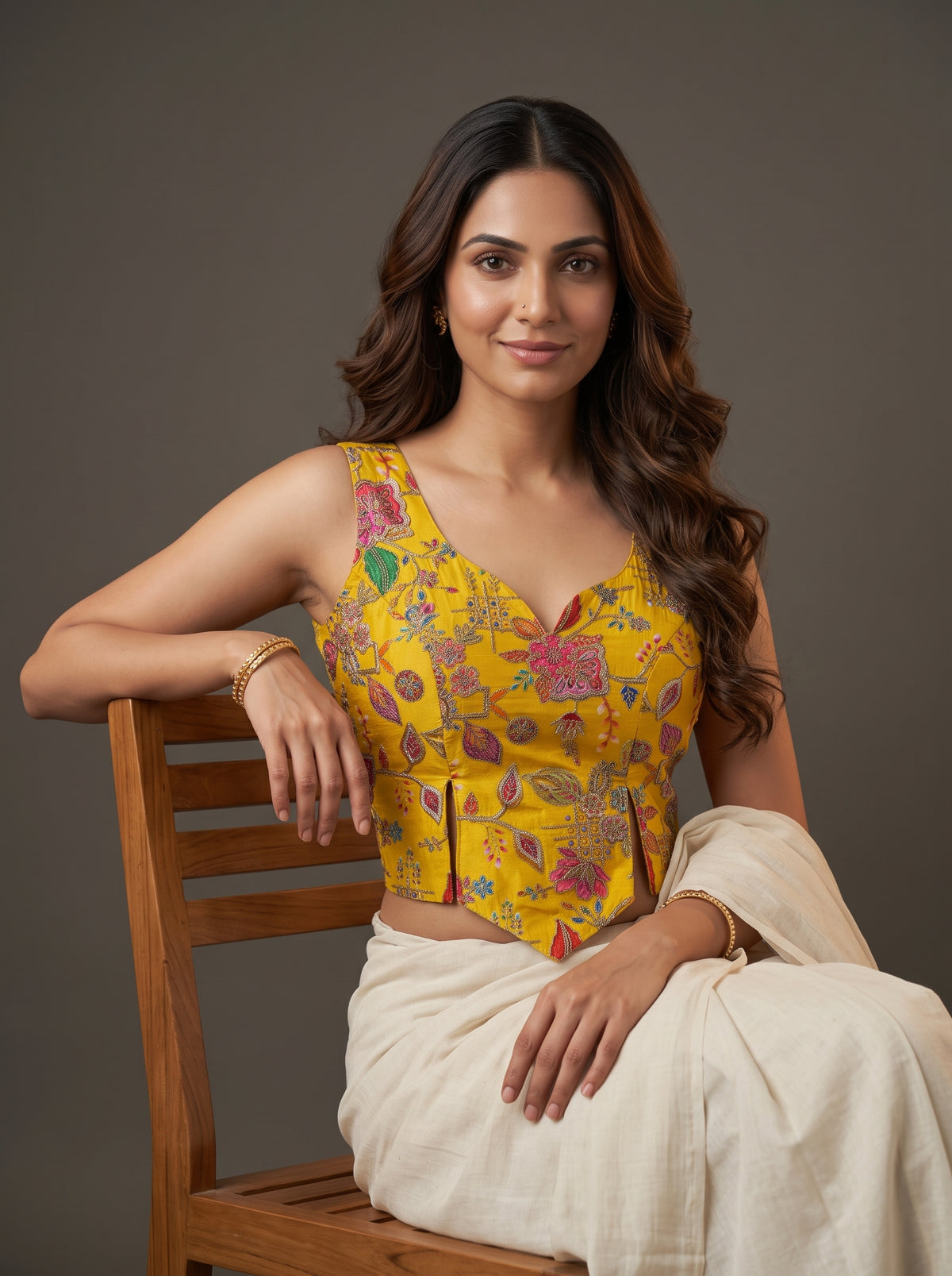 Vibha Position Work Blouse