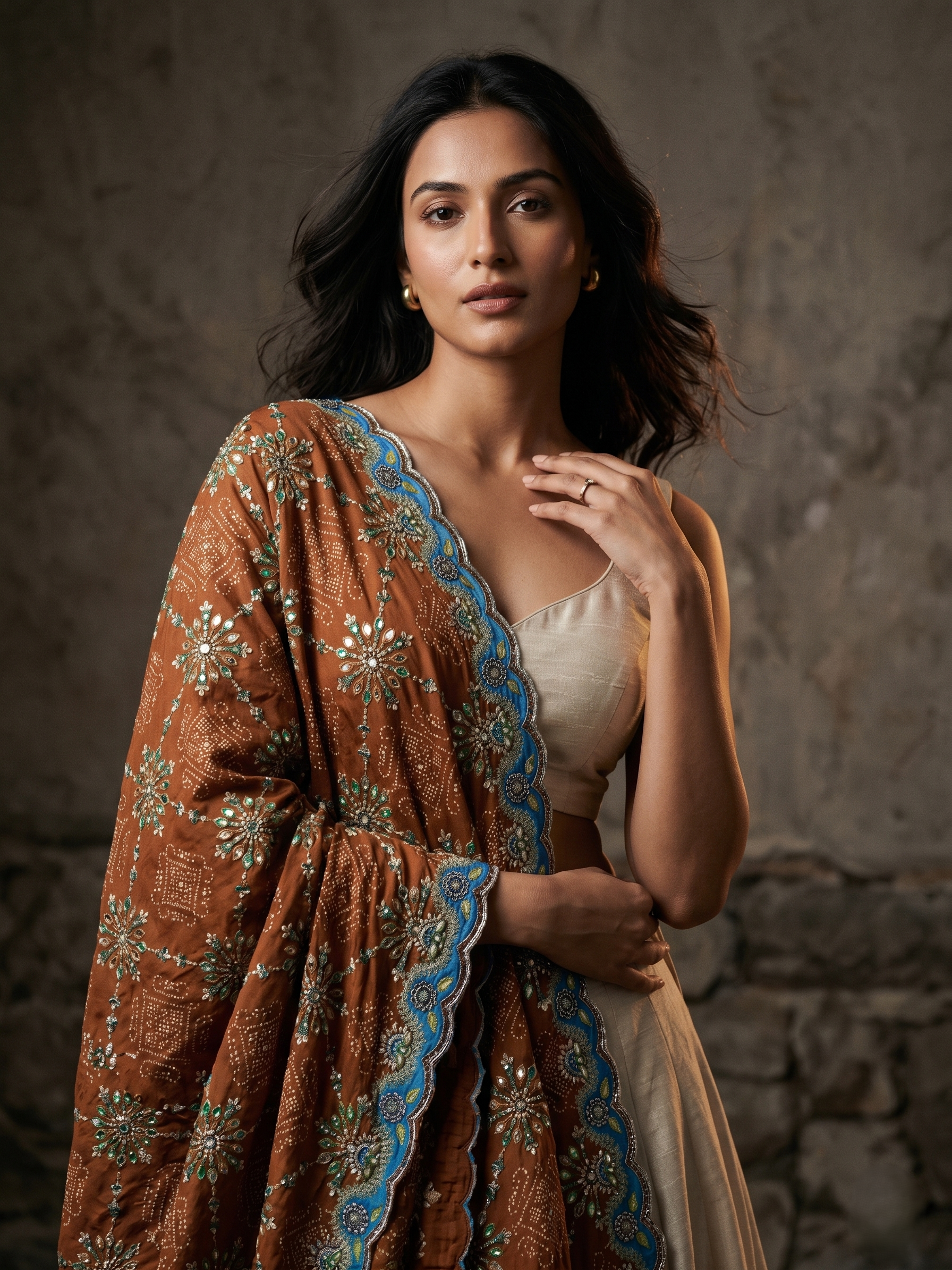 Leher Premium Chinon Dupatta