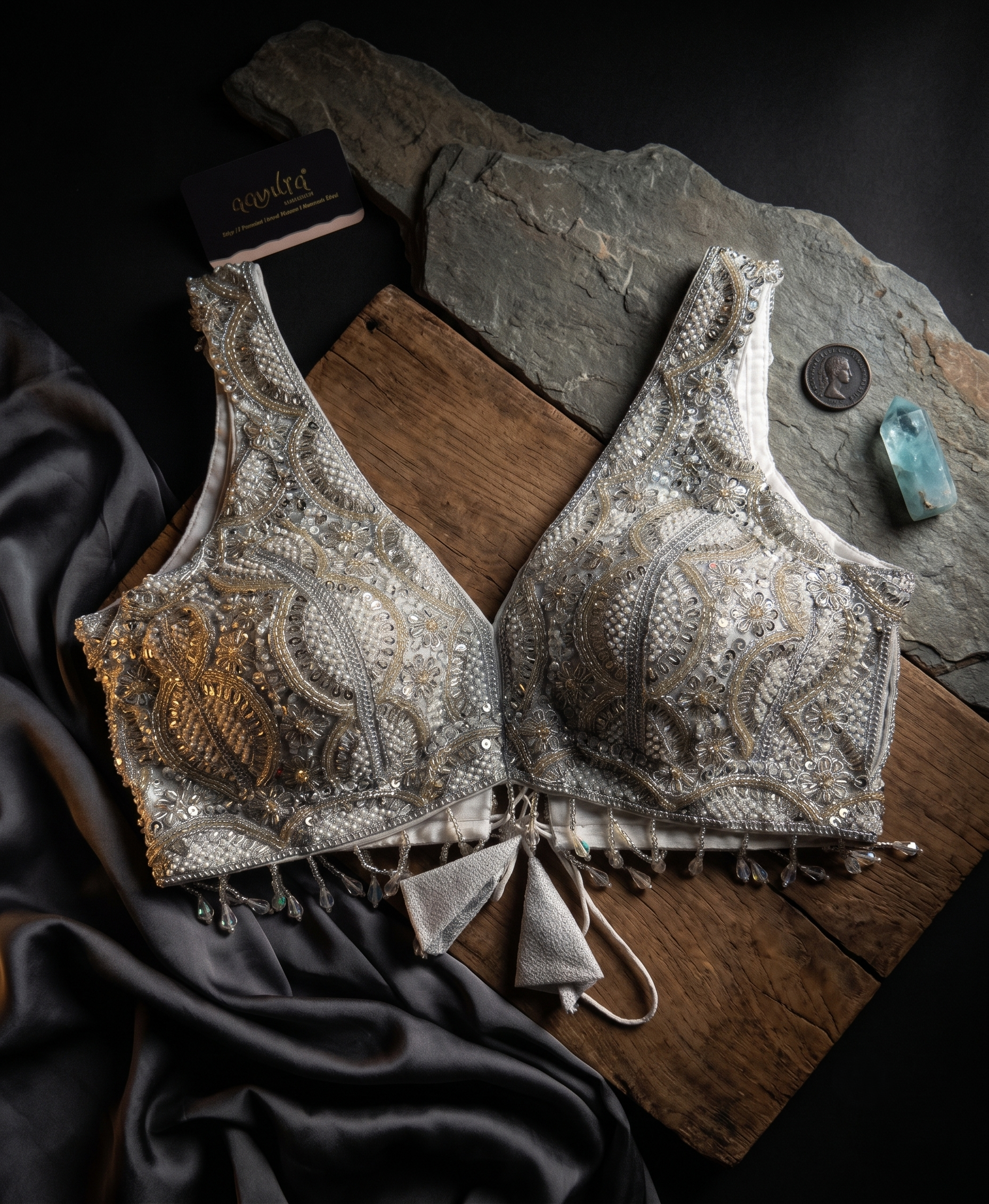 Aradhya Back-Open Designer Blouse