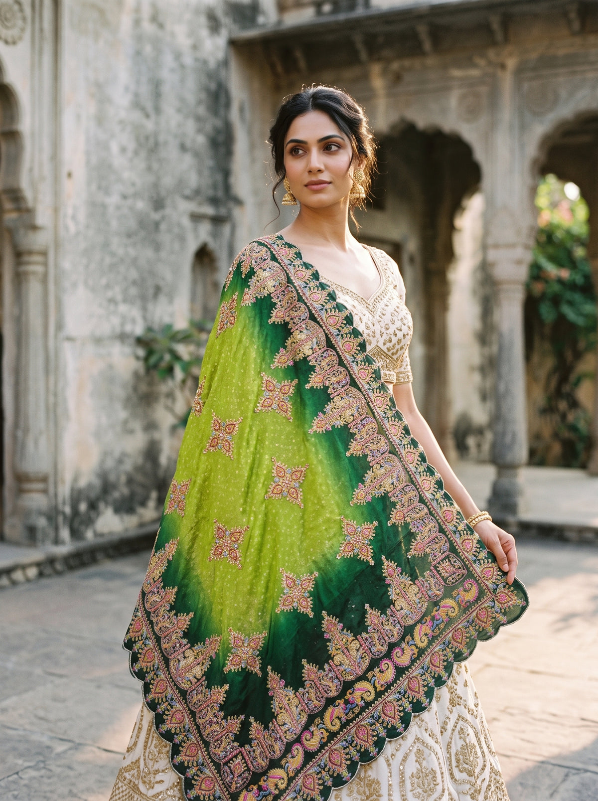 Zarika Chinon Dupatta