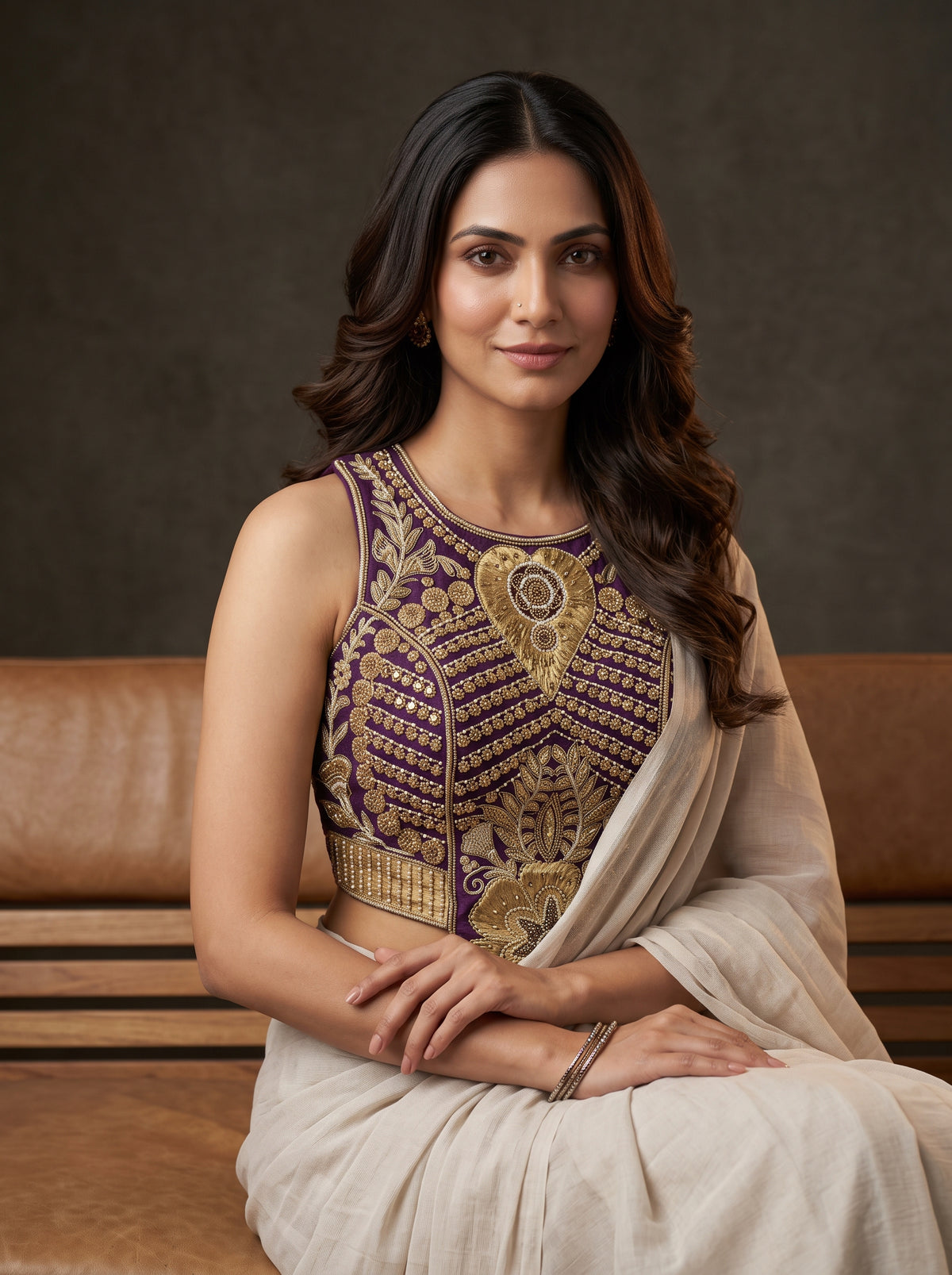 Saanvika Beadwork Blouse