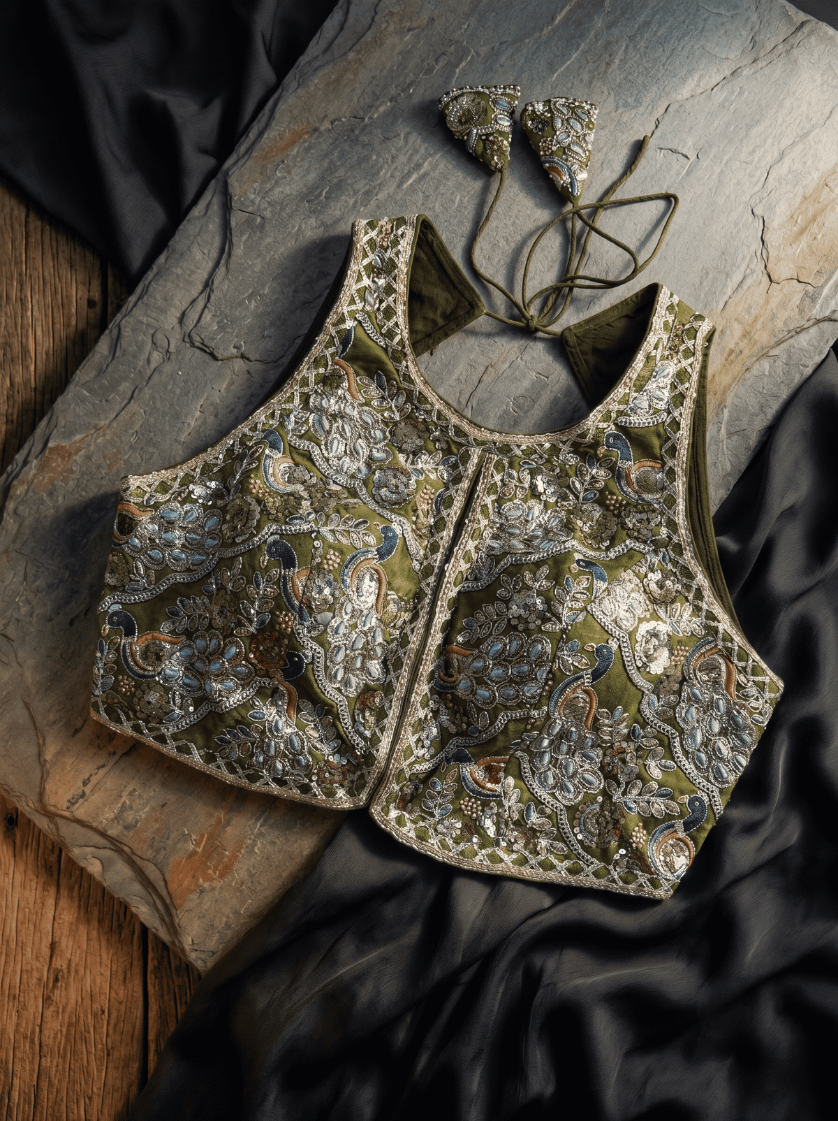 Neena Lace Stitch Designer Blouse