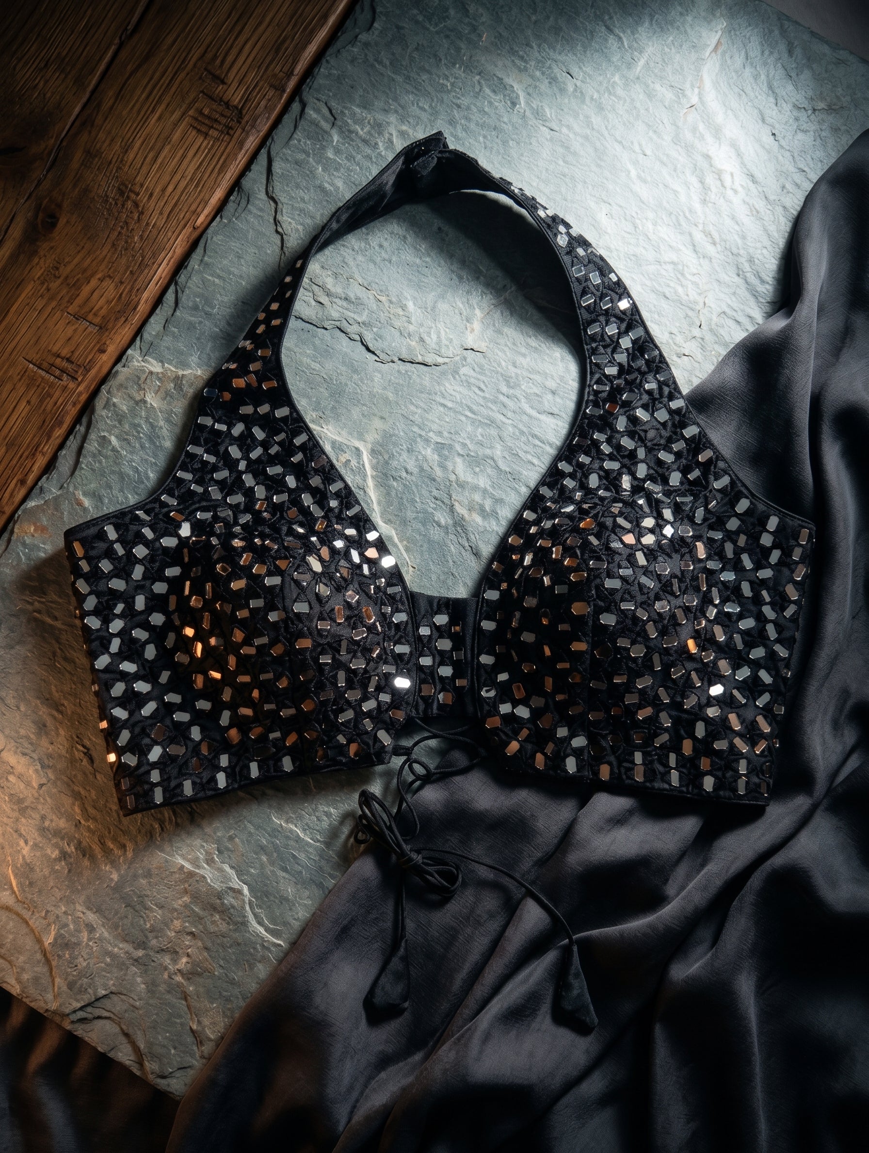 Mirror Muse Halter Blouse