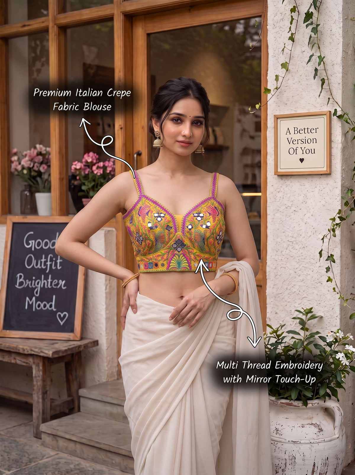 Raas Leela Mirror Blouse