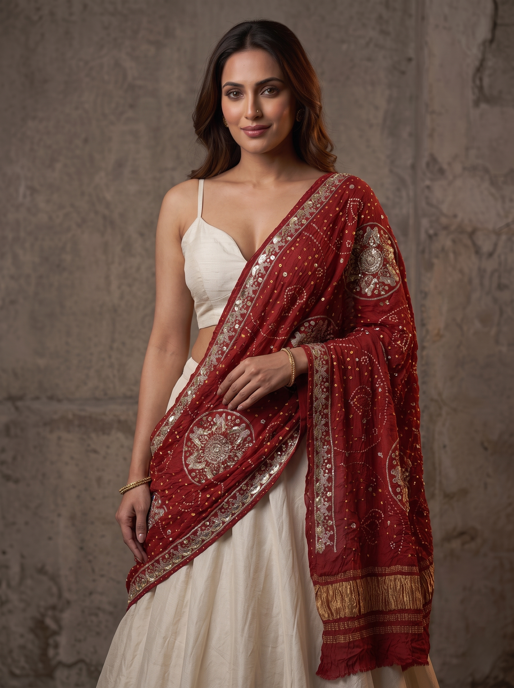 Royal Gajji Silk Dupatta