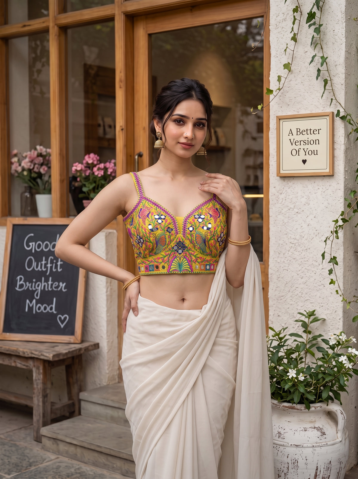 Raas Leela Mirror Blouse