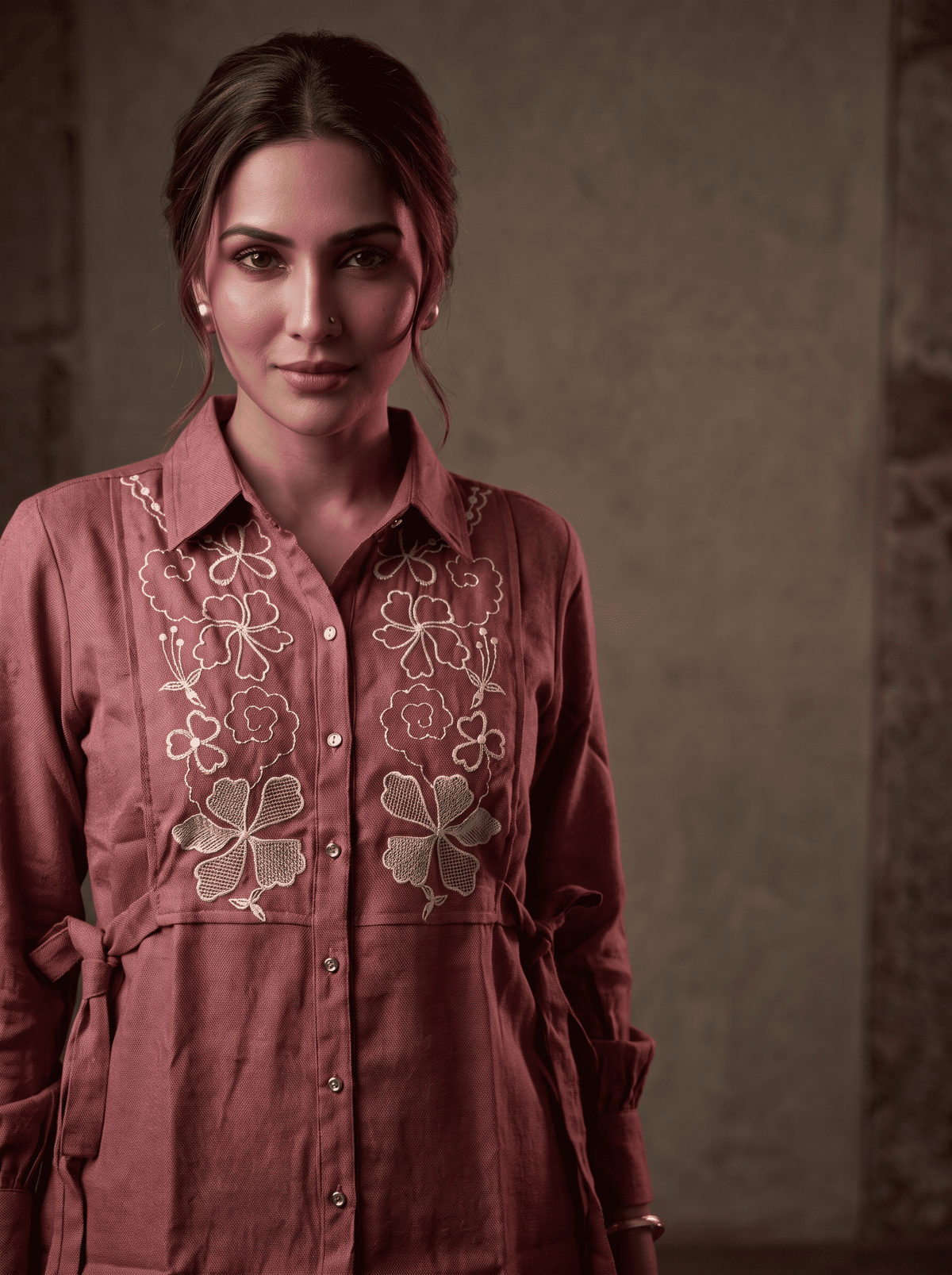 Aurelia Twill Dress Set