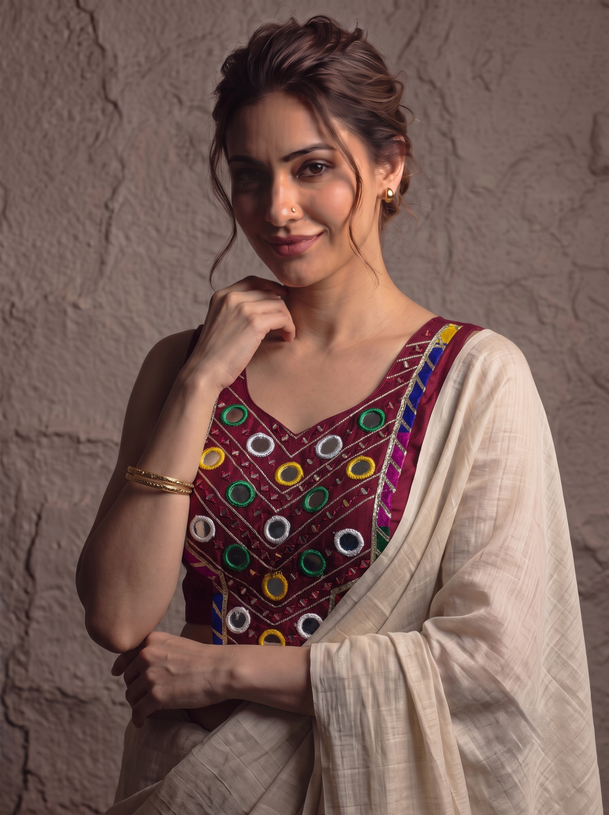 Elara Halter Blouse