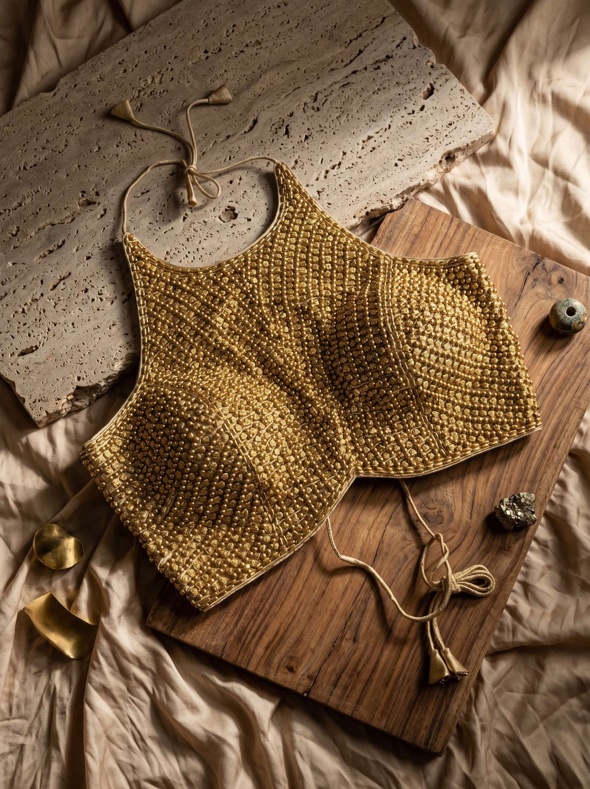 Zara Luxury Handcrafted Blouse