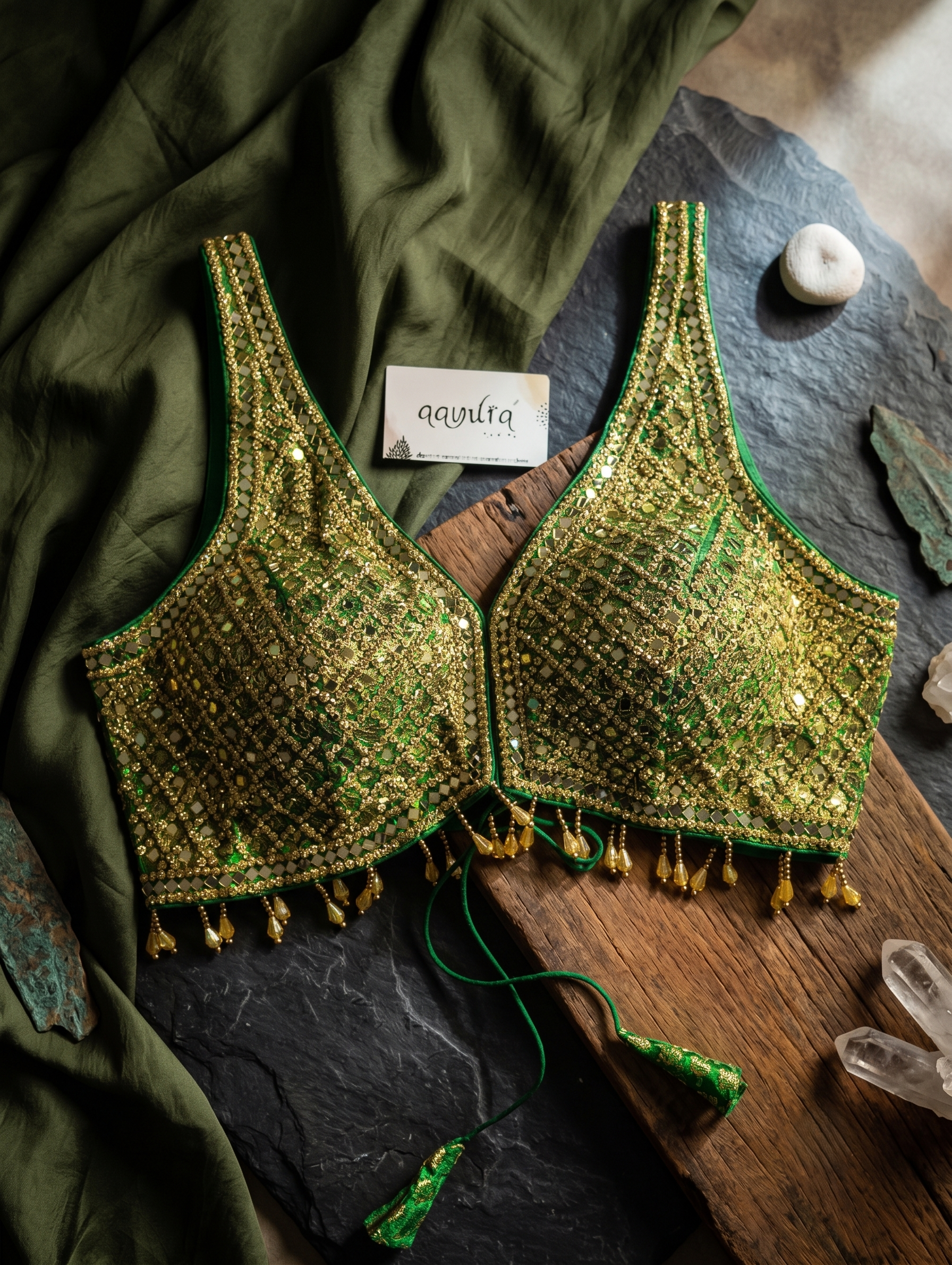 Lunara Festive Glow Blouse