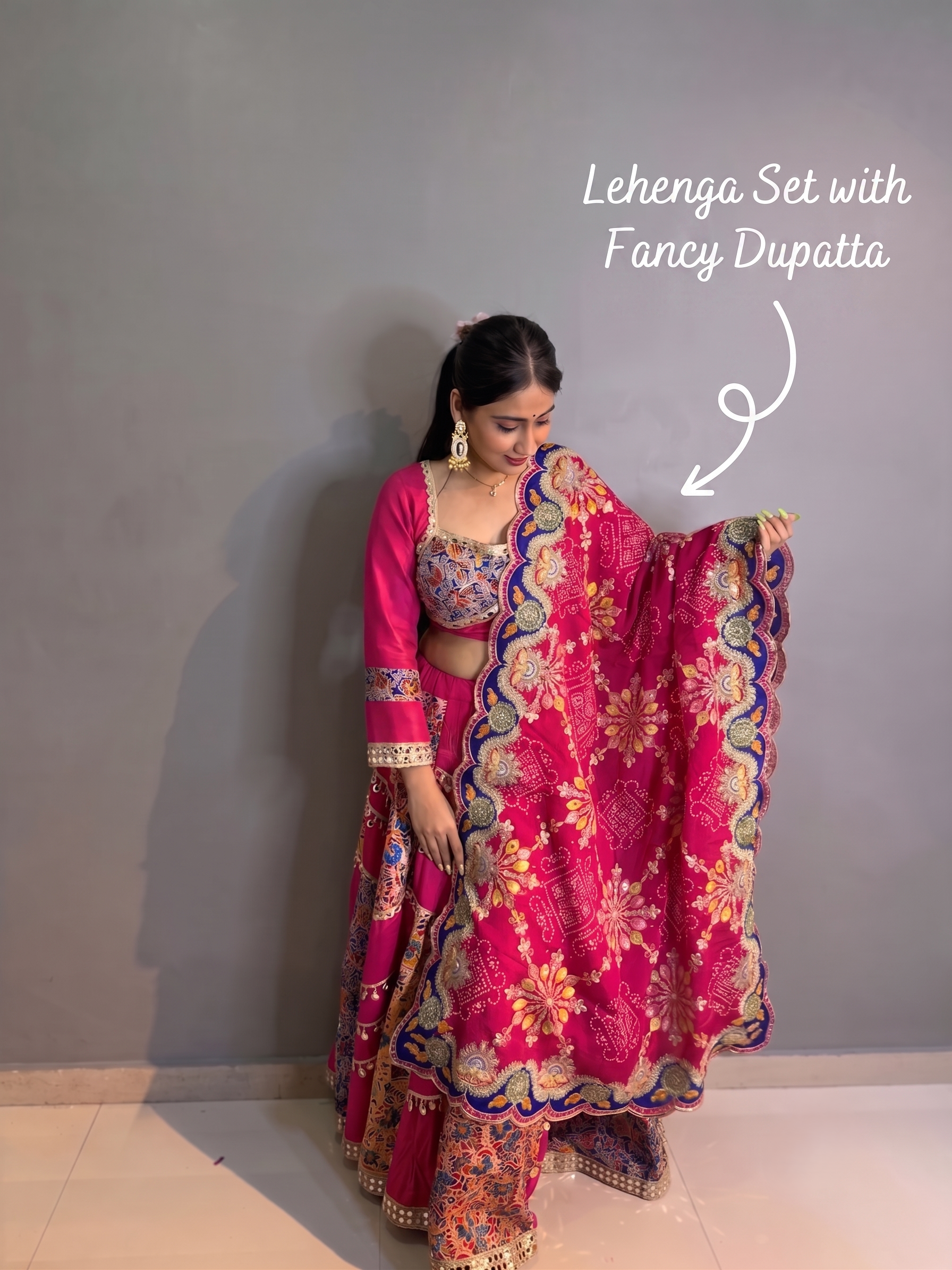 Traditional Lehenga With Dupatta