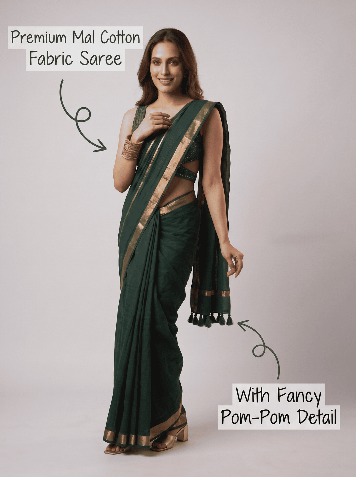 Anaya Mal Cotton Saree