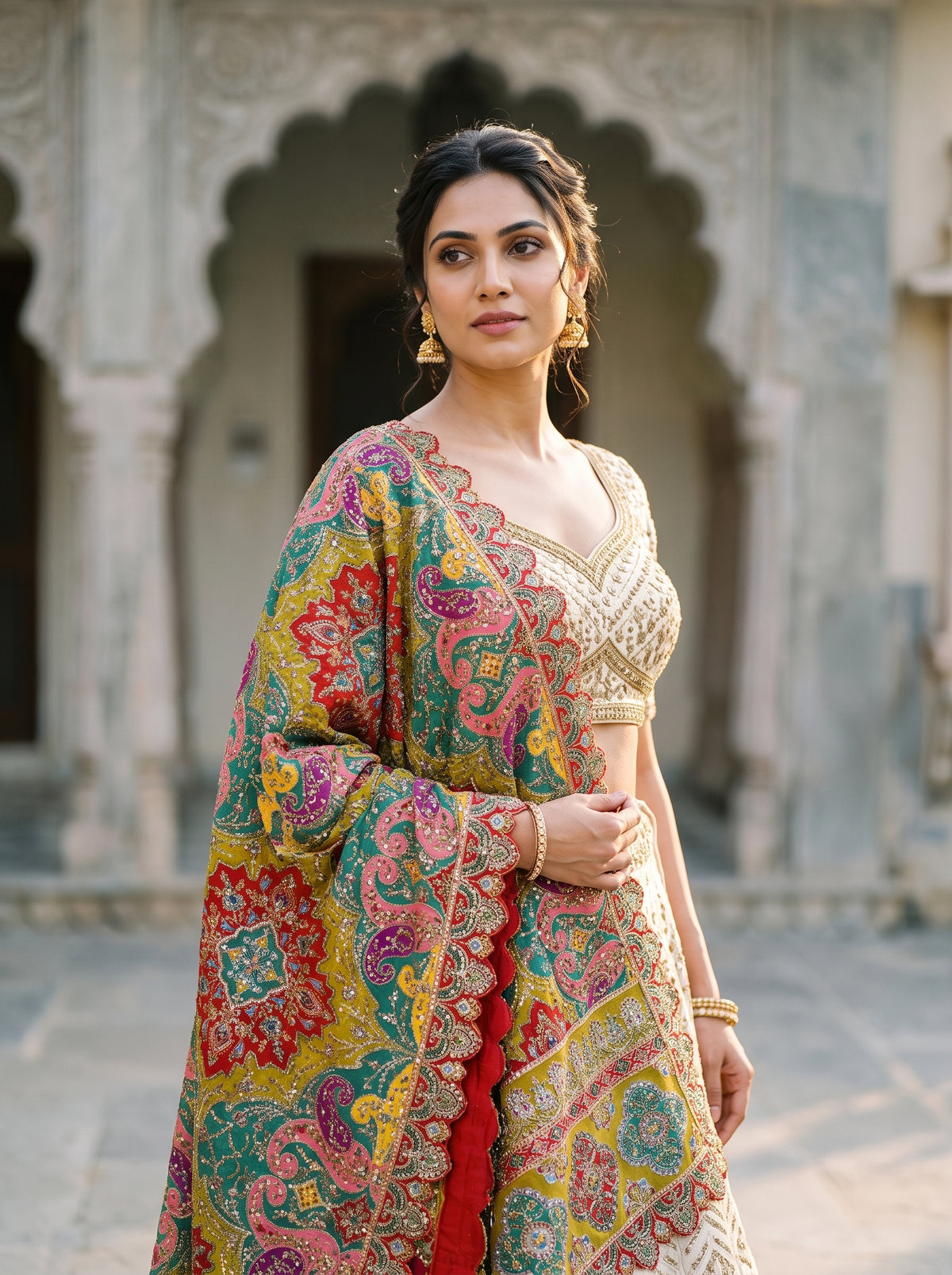 Kiara Premium Chinon Dupatta