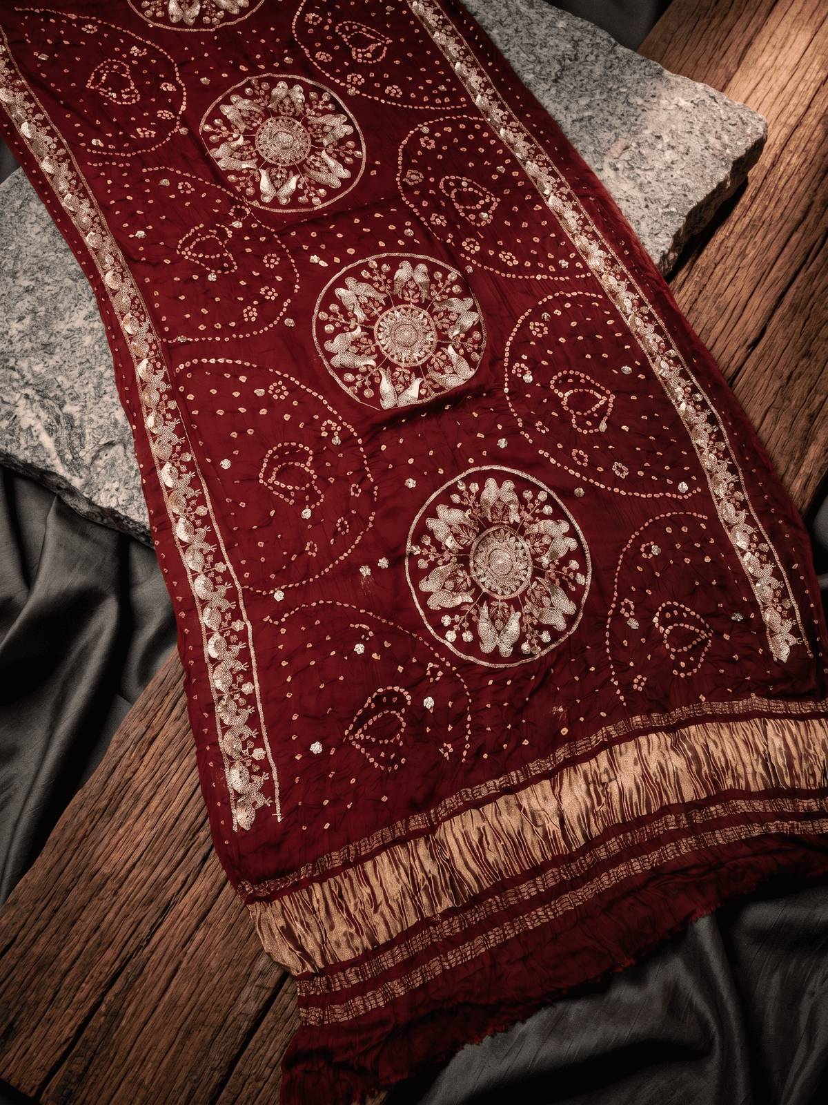 Royal Gajji Silk Dupatta