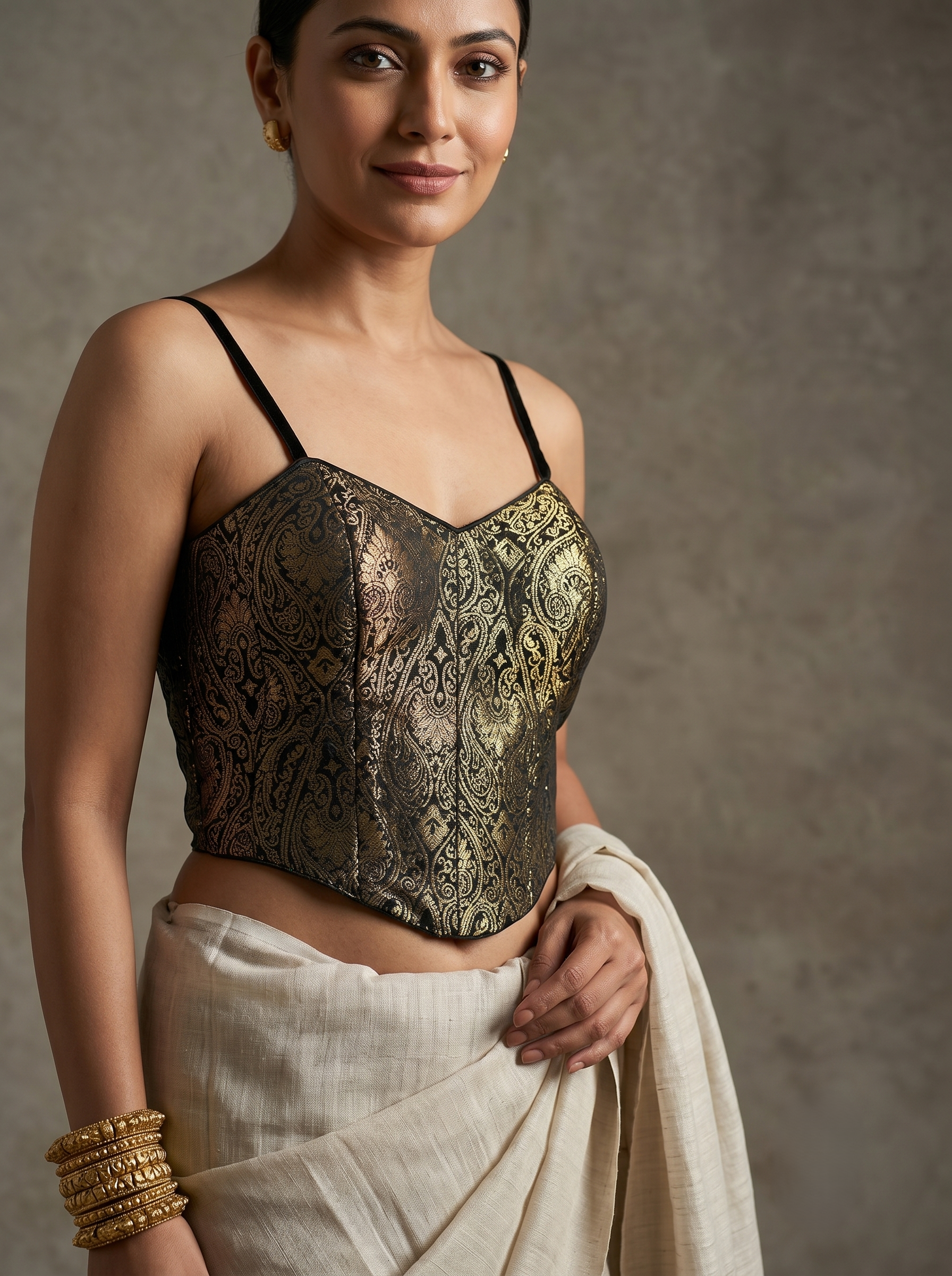Banarasi Backless Blouse
