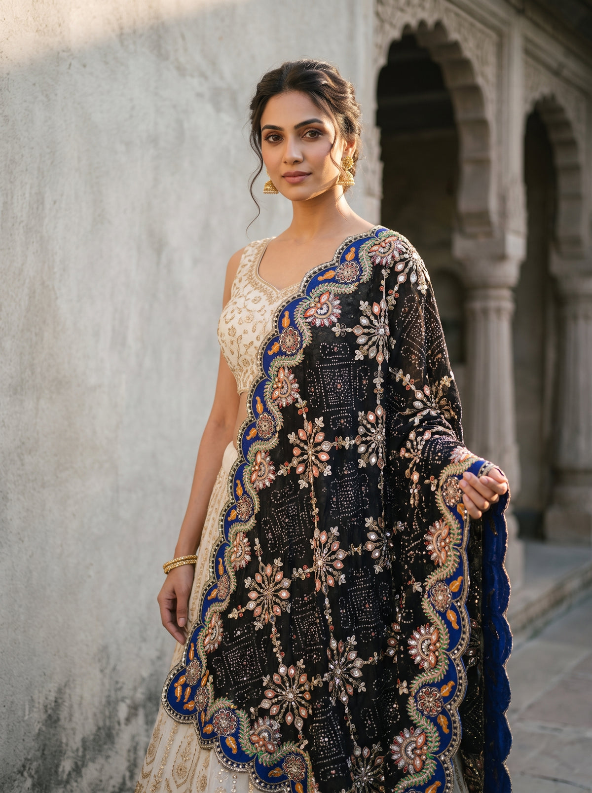 Leher Premium Chinon Dupatta
