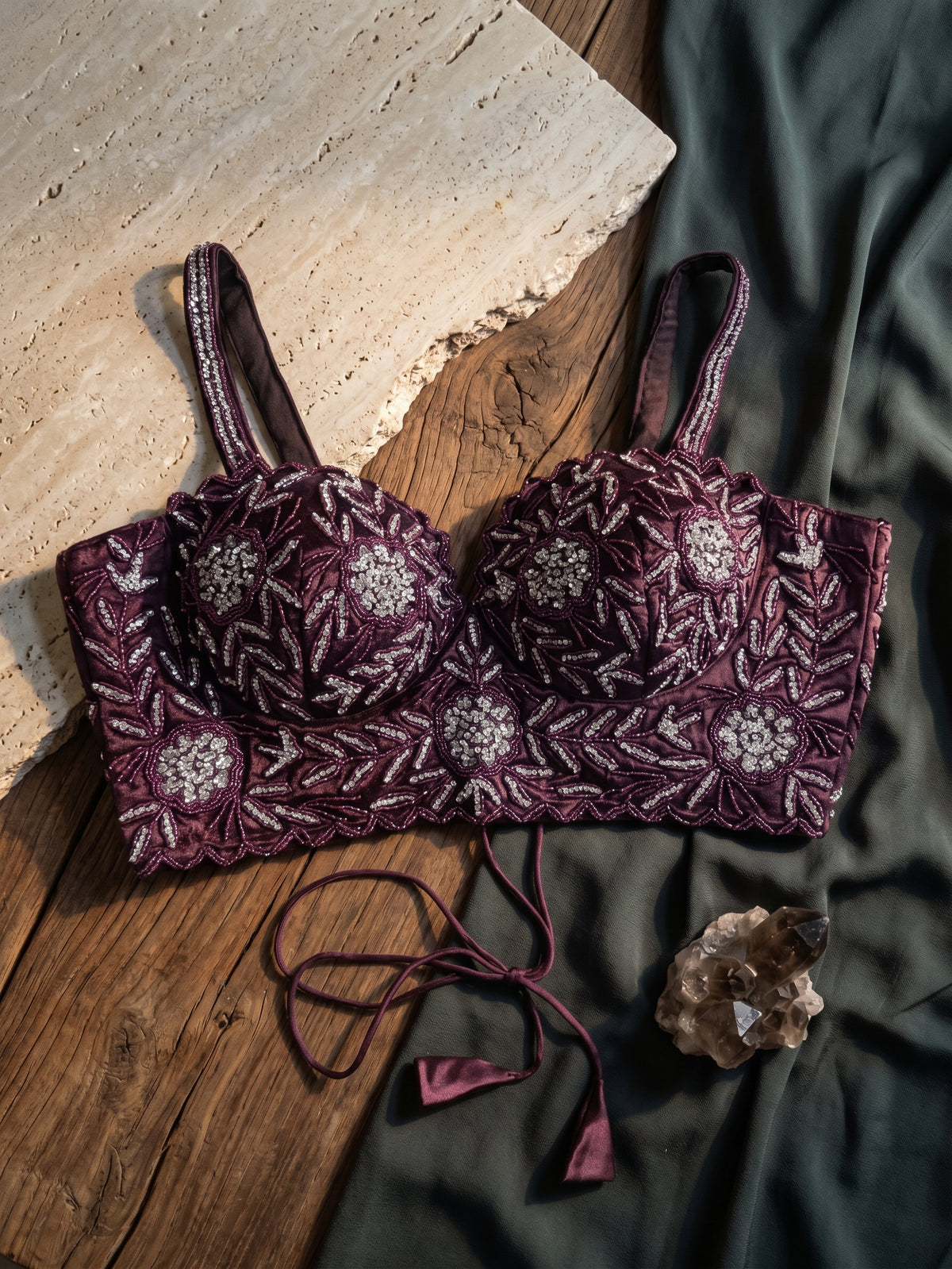 Sitara Handwork Silk Blouse