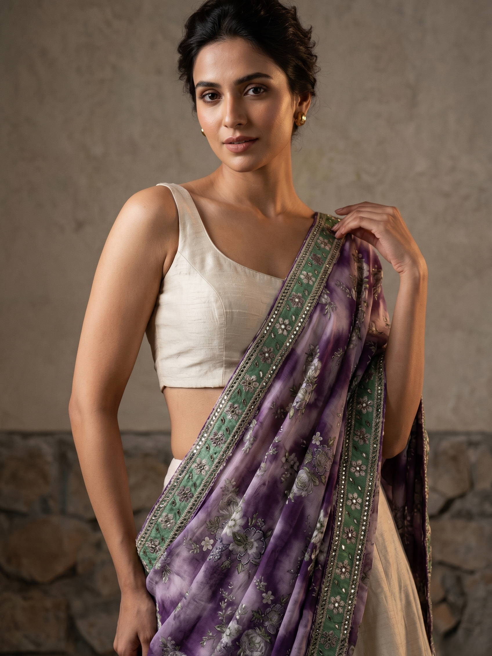 Kashvi Festive Chinon Dupatta