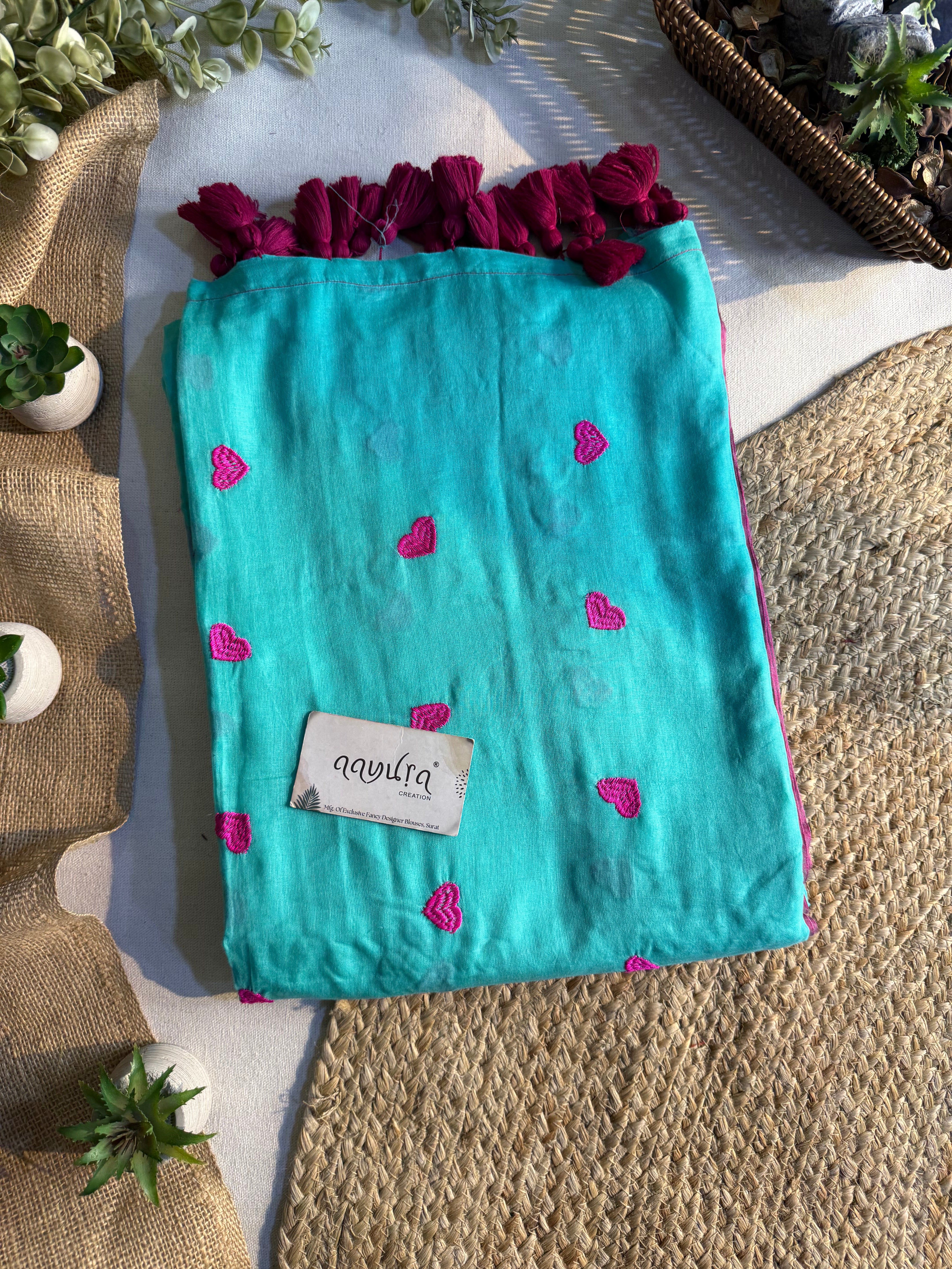 Hridaya Pure Mal Cotton Saree
