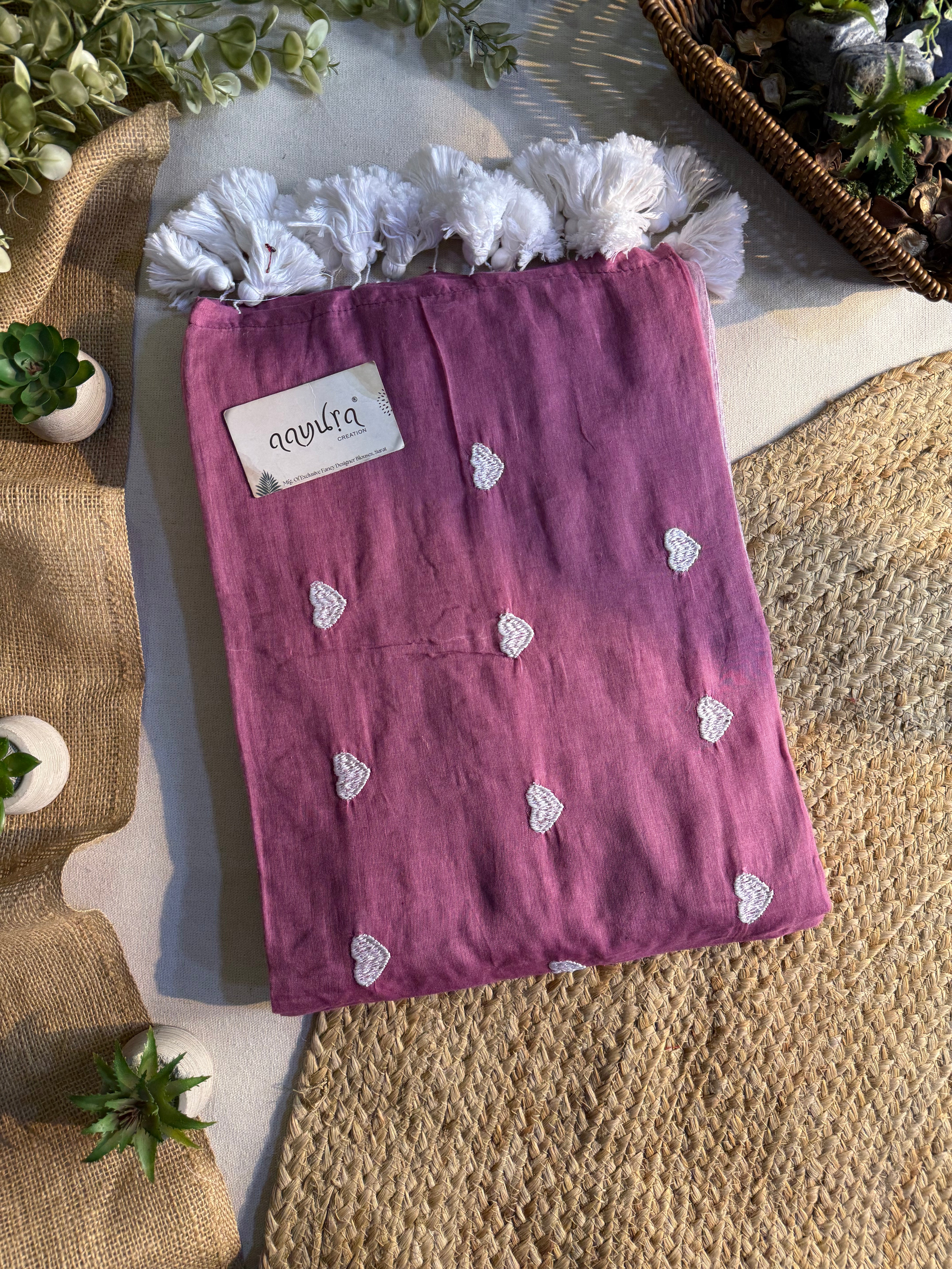 Hridaya Pure Mal Cotton Saree