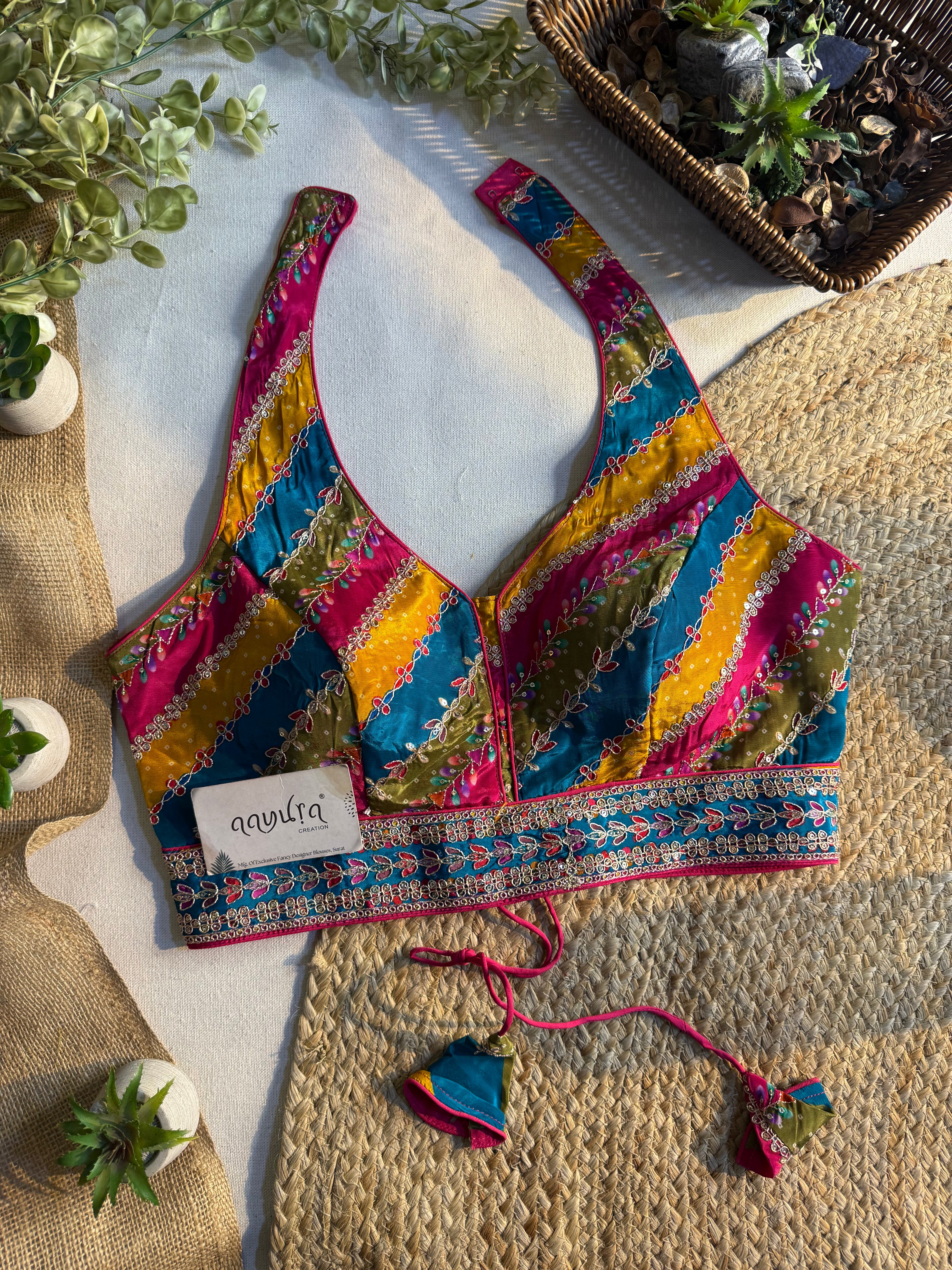 Elara Halter Blouse
