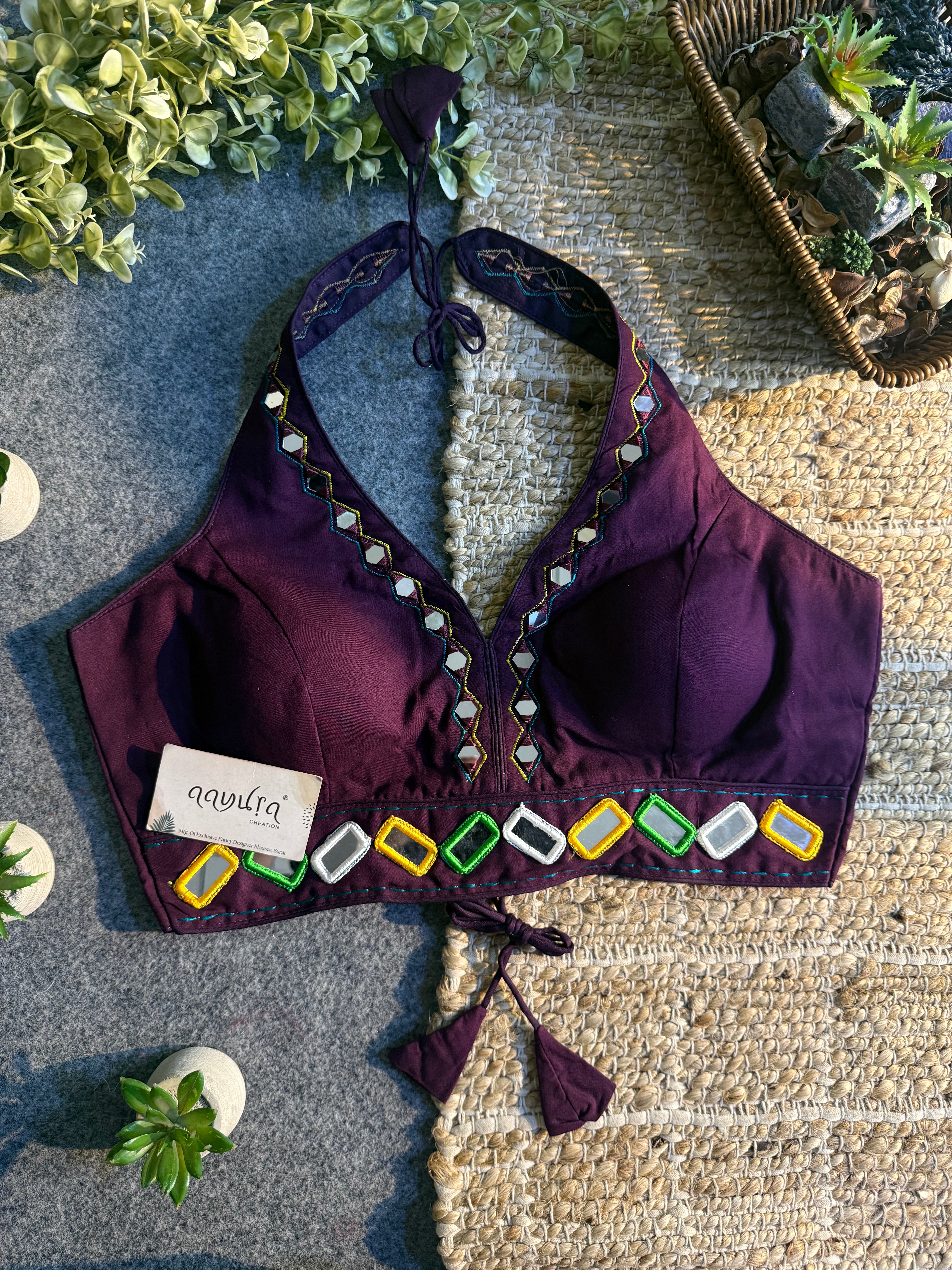 Elara Halter Blouse