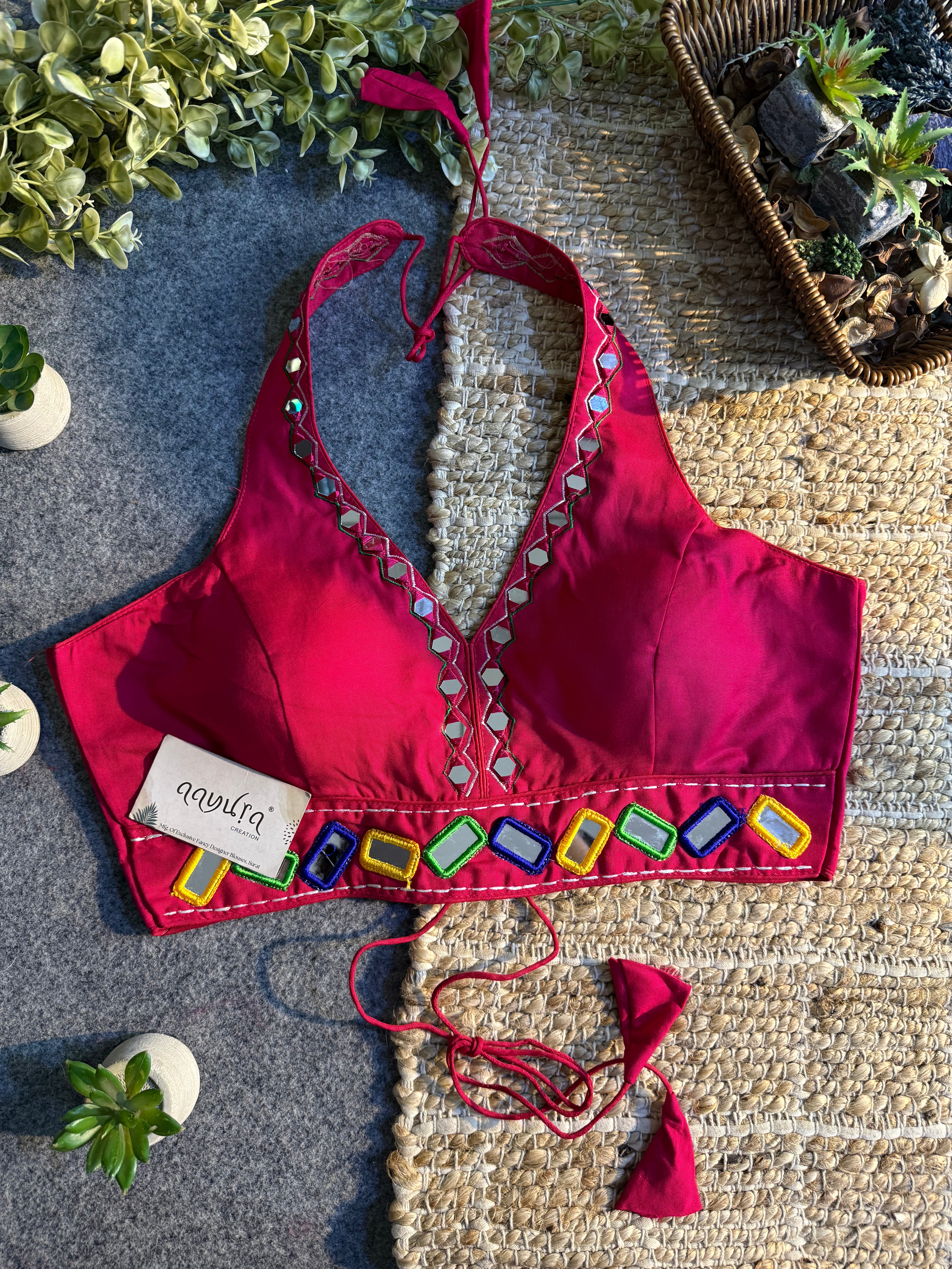 Elara Halter Blouse