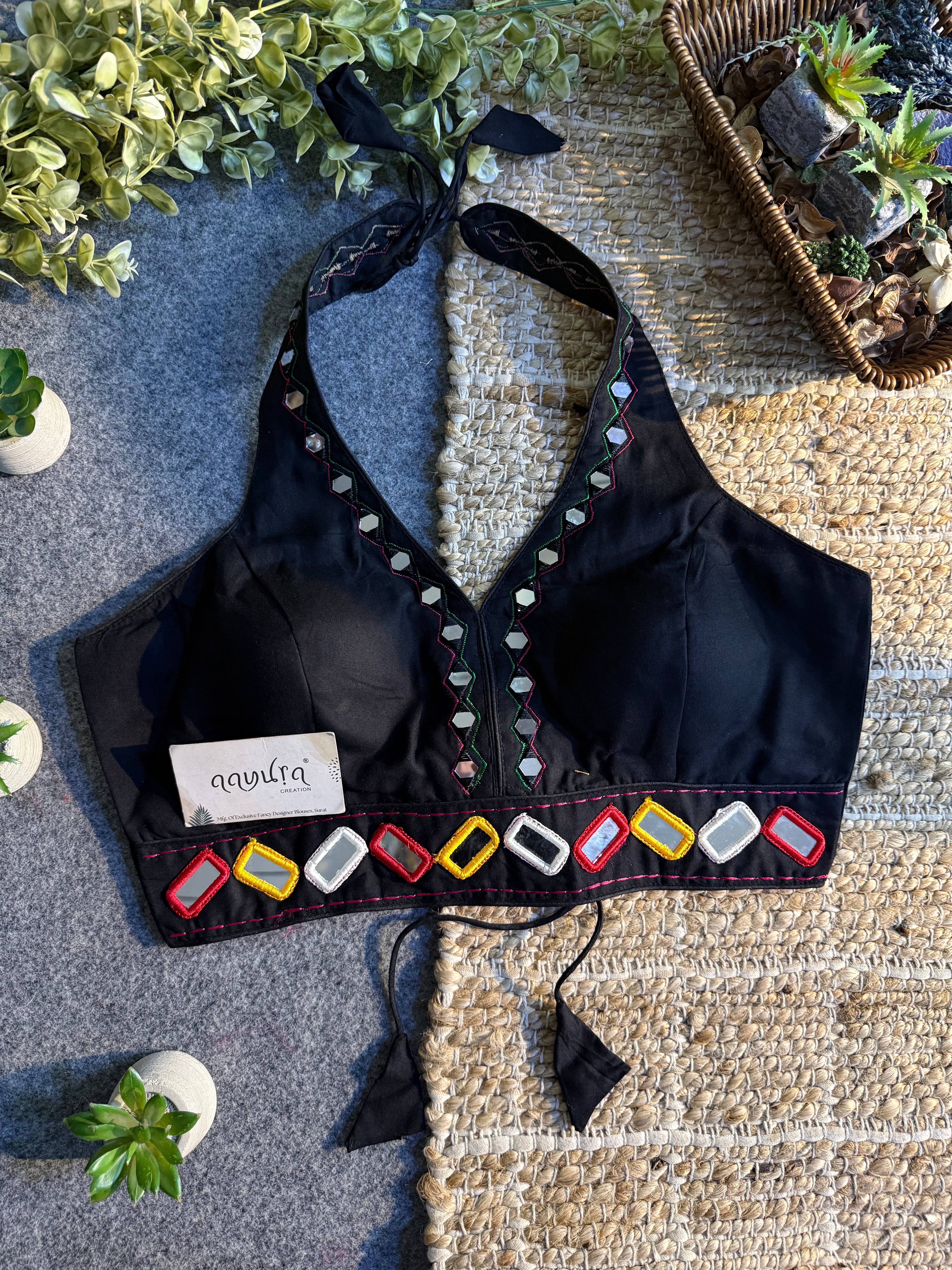 Elara Halter Blouse