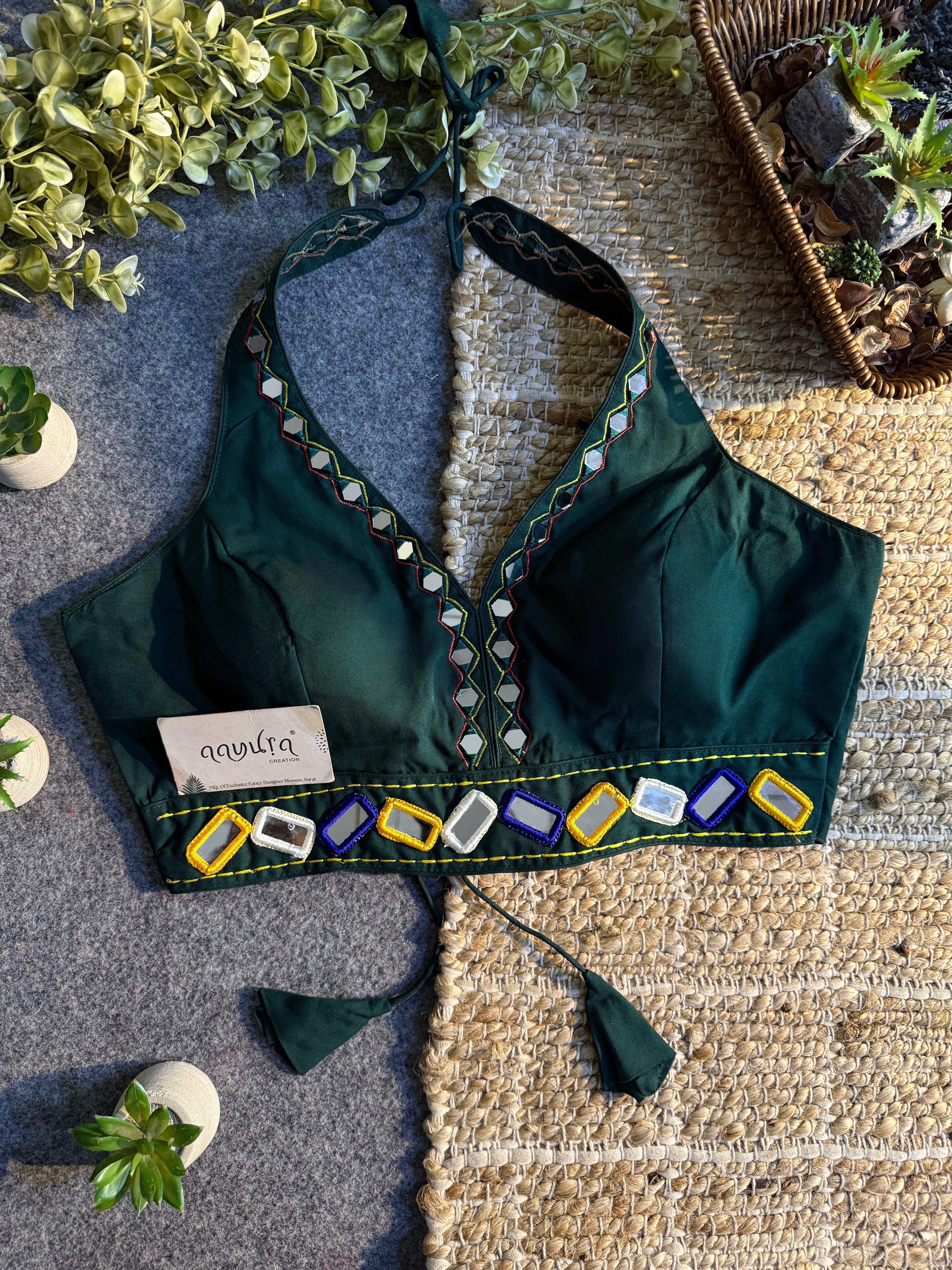 Elara Halter Blouse