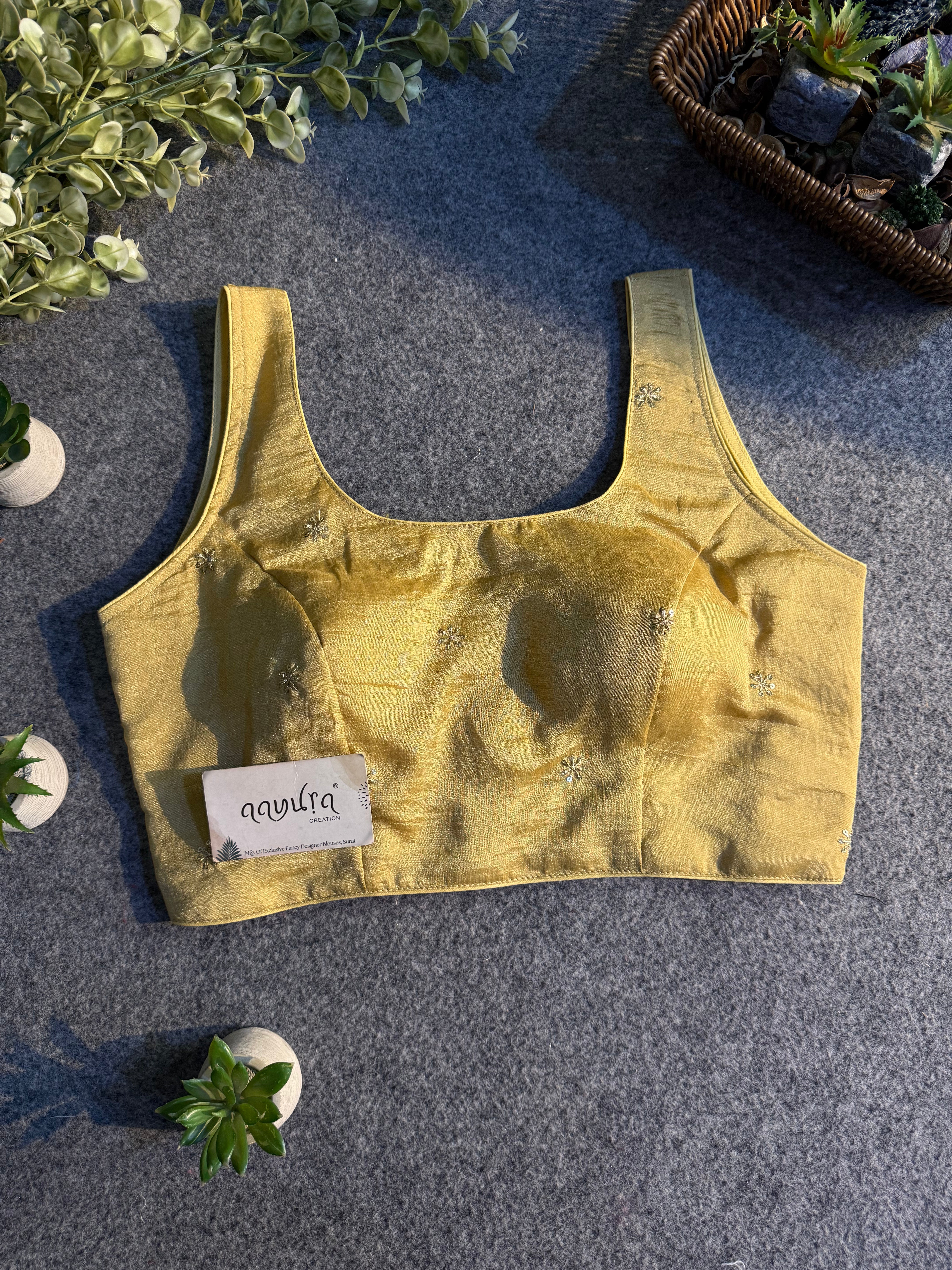 Signature Vichitra Blouse