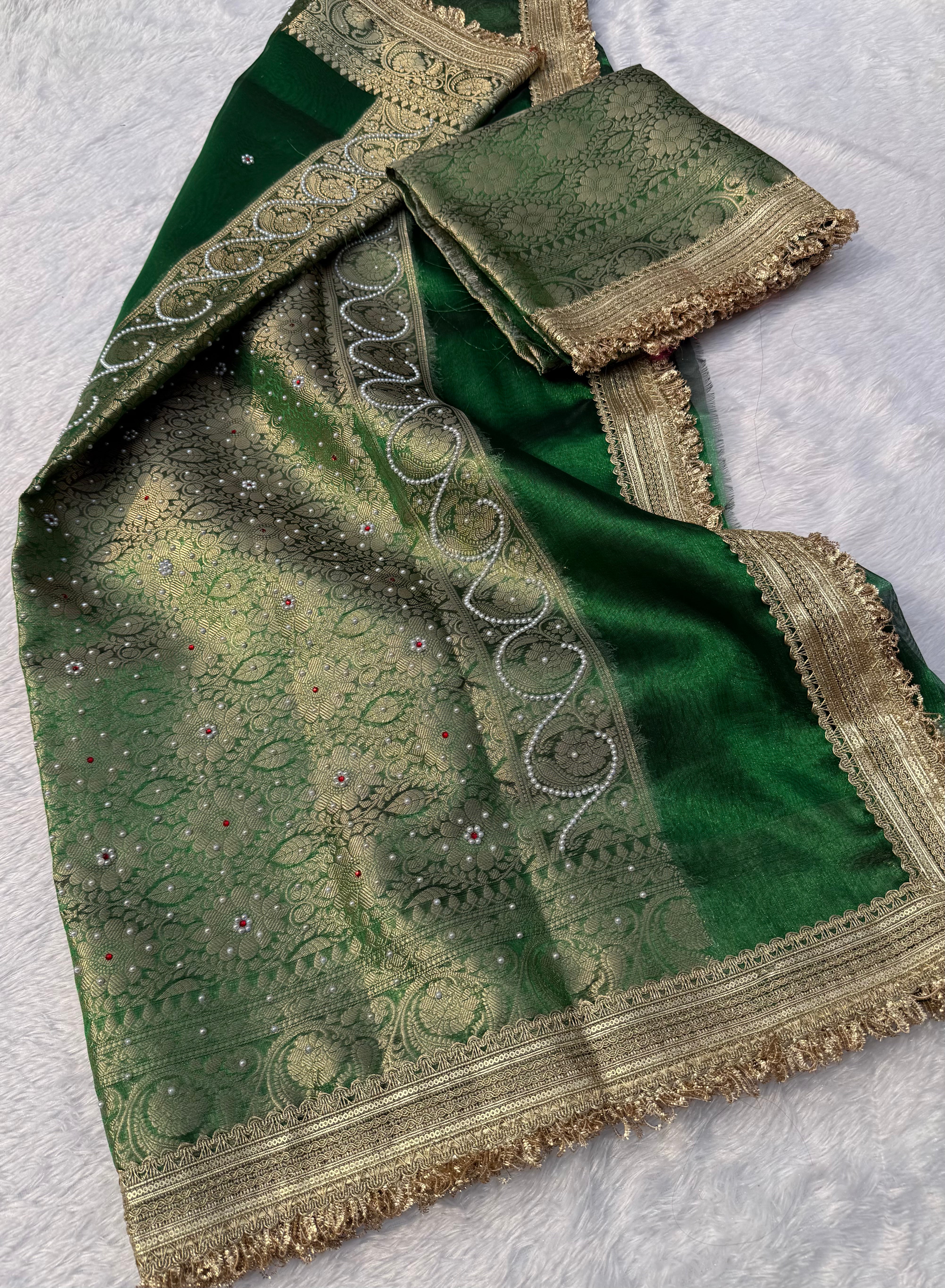 Maharani Tissue Saree
