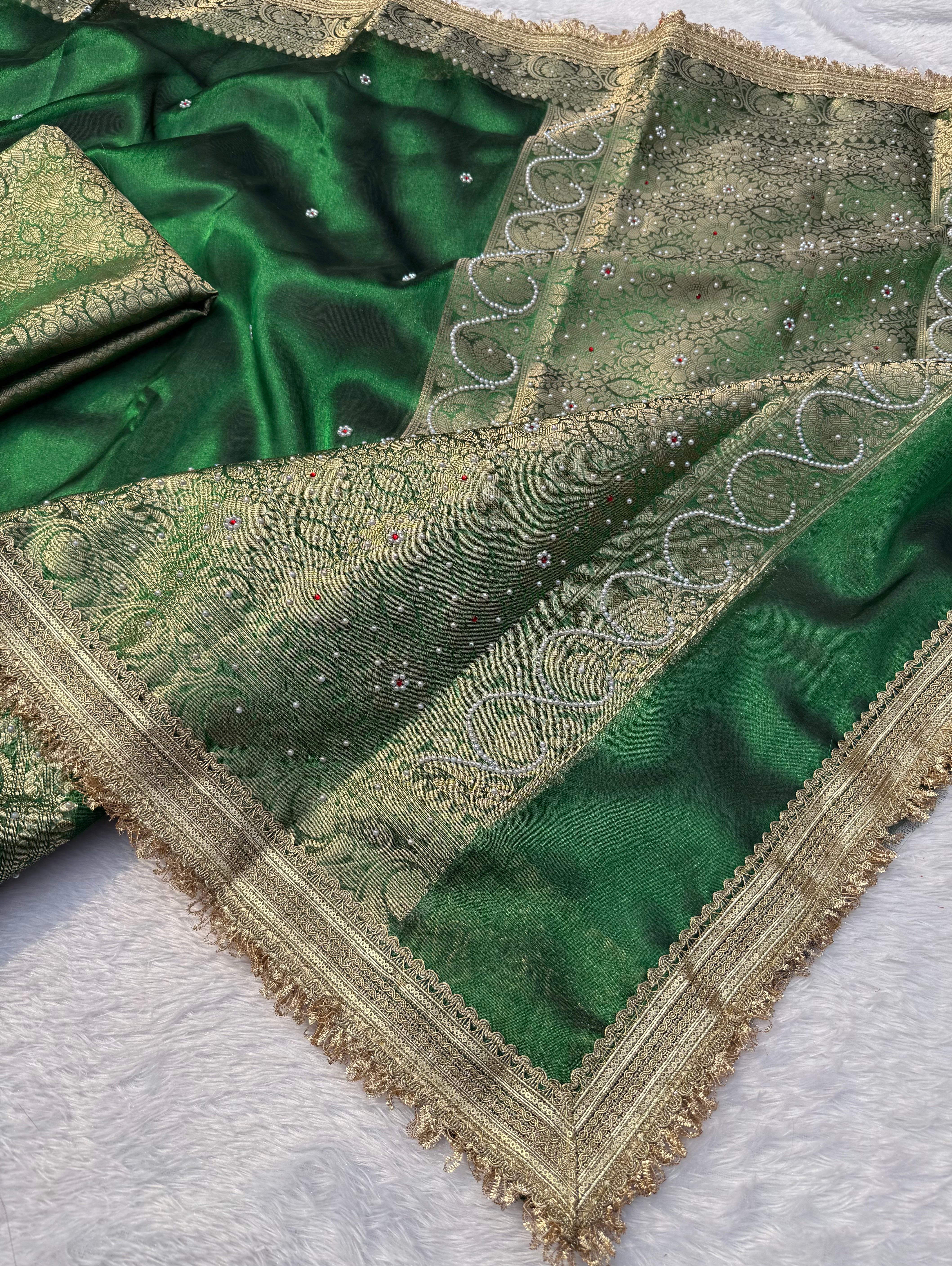 Maharani Tissue Saree