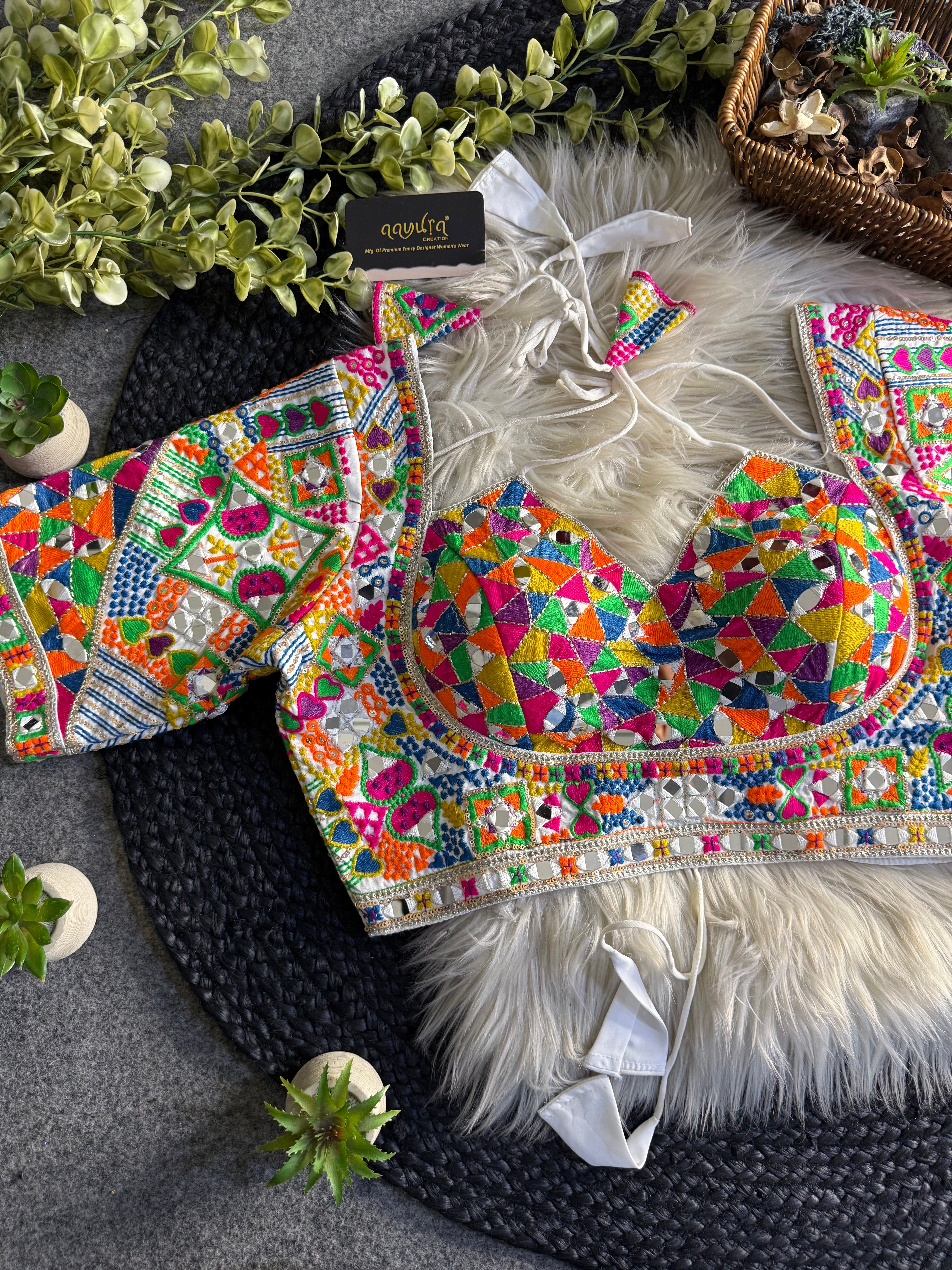 Italian Silk Garba Blouse