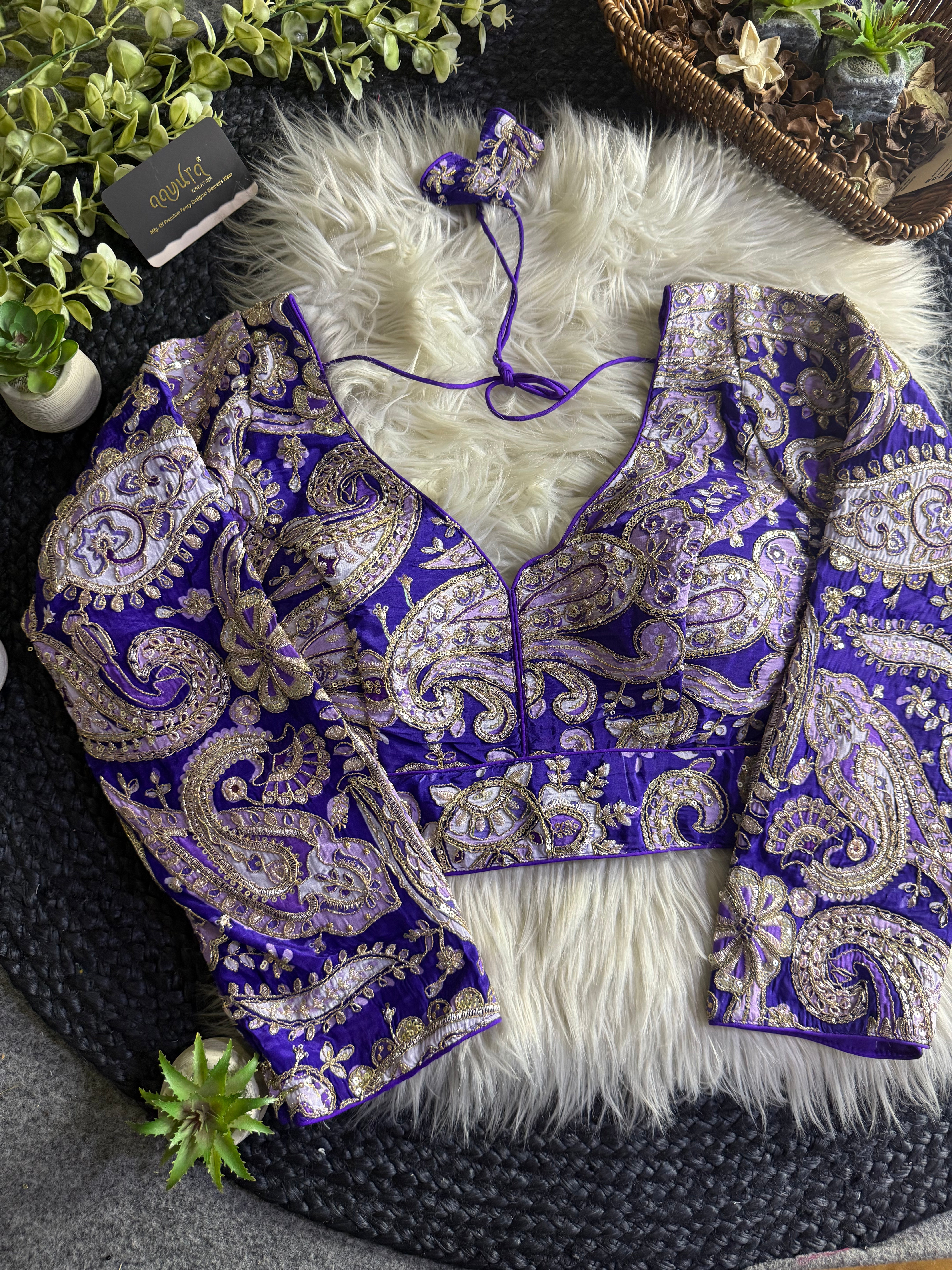 Amaira Crepe Silk Blouse
