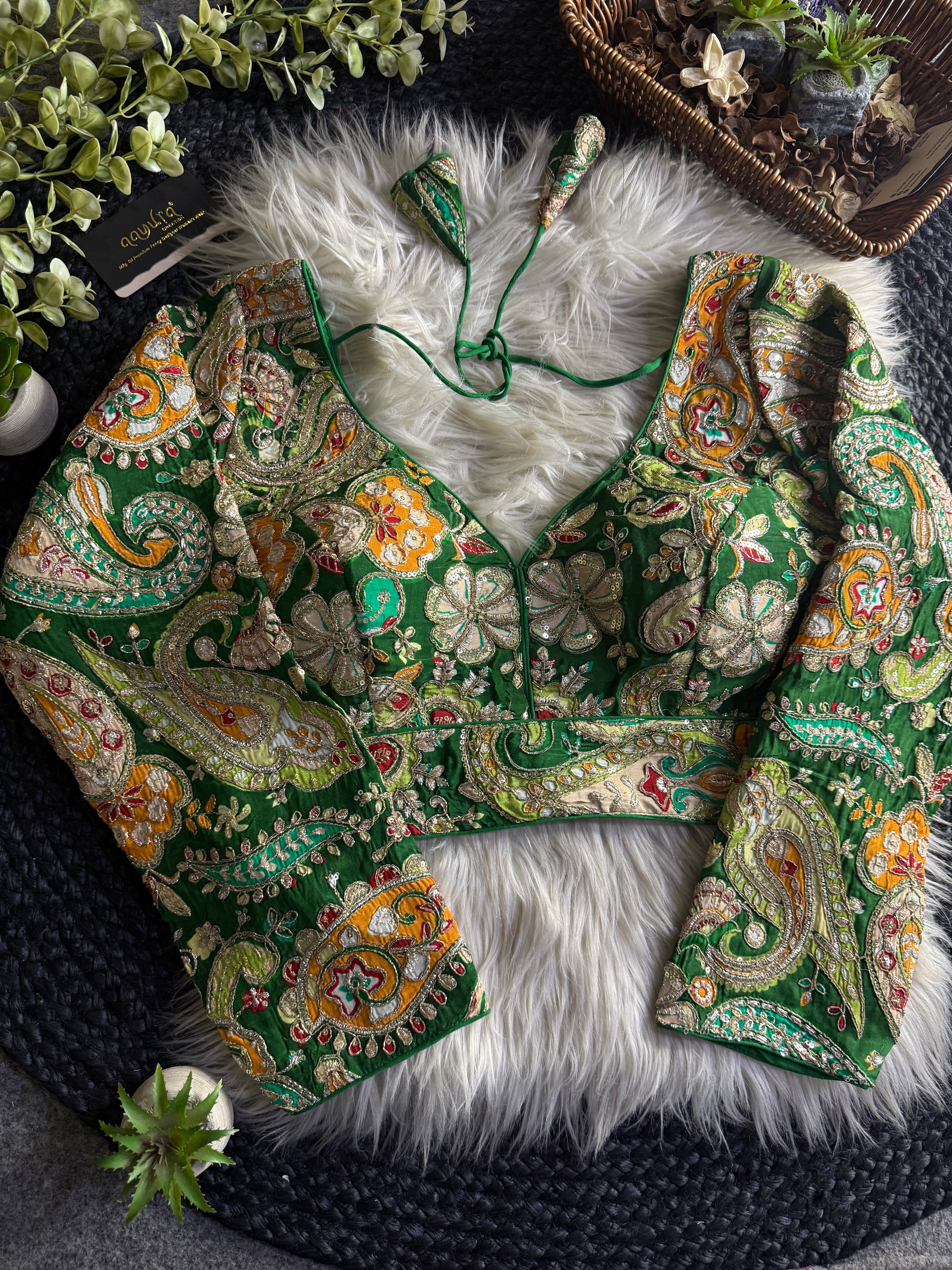 Amaira Crepe Silk Blouse