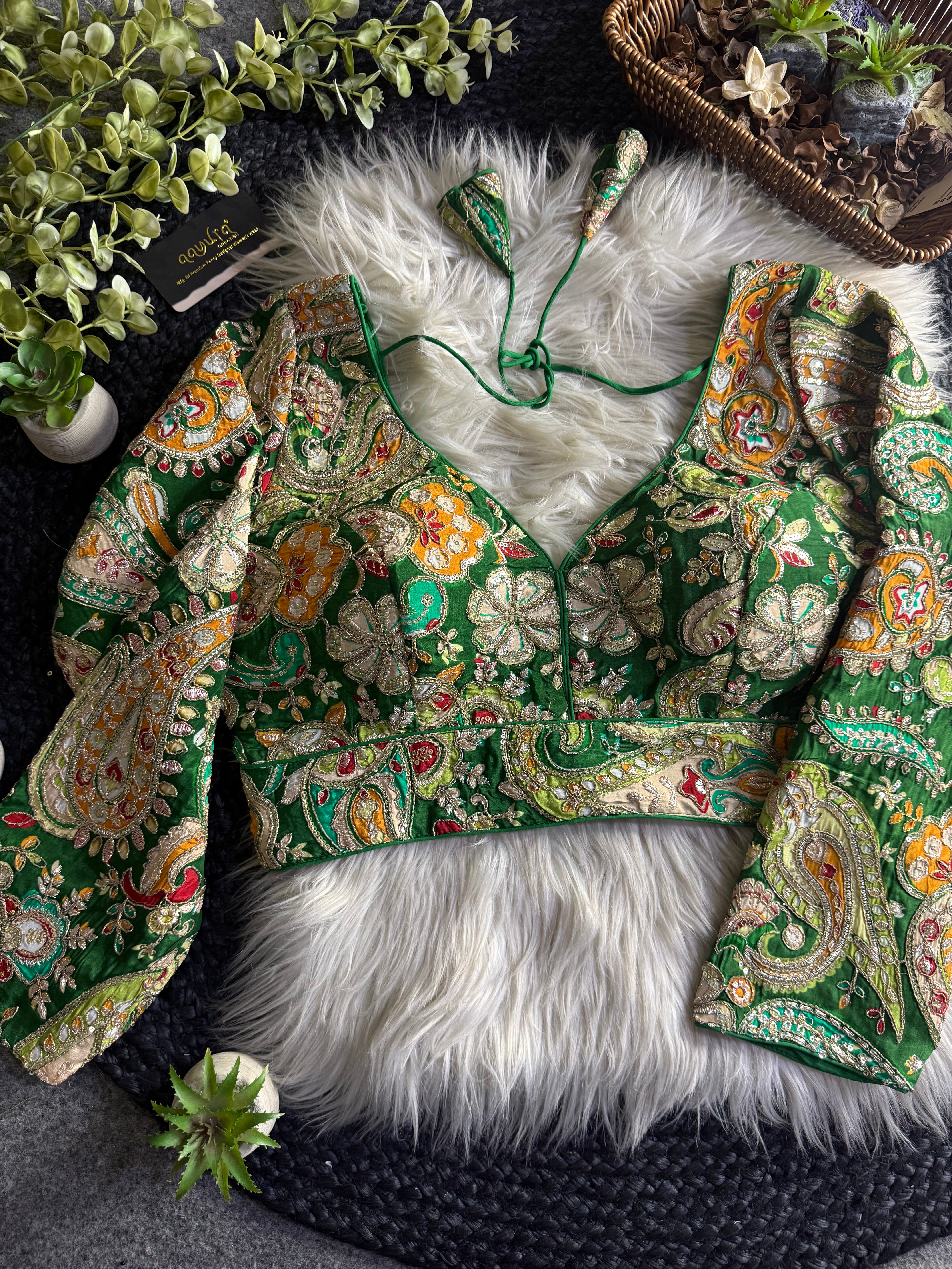 Amaira Crepe Silk Blouse