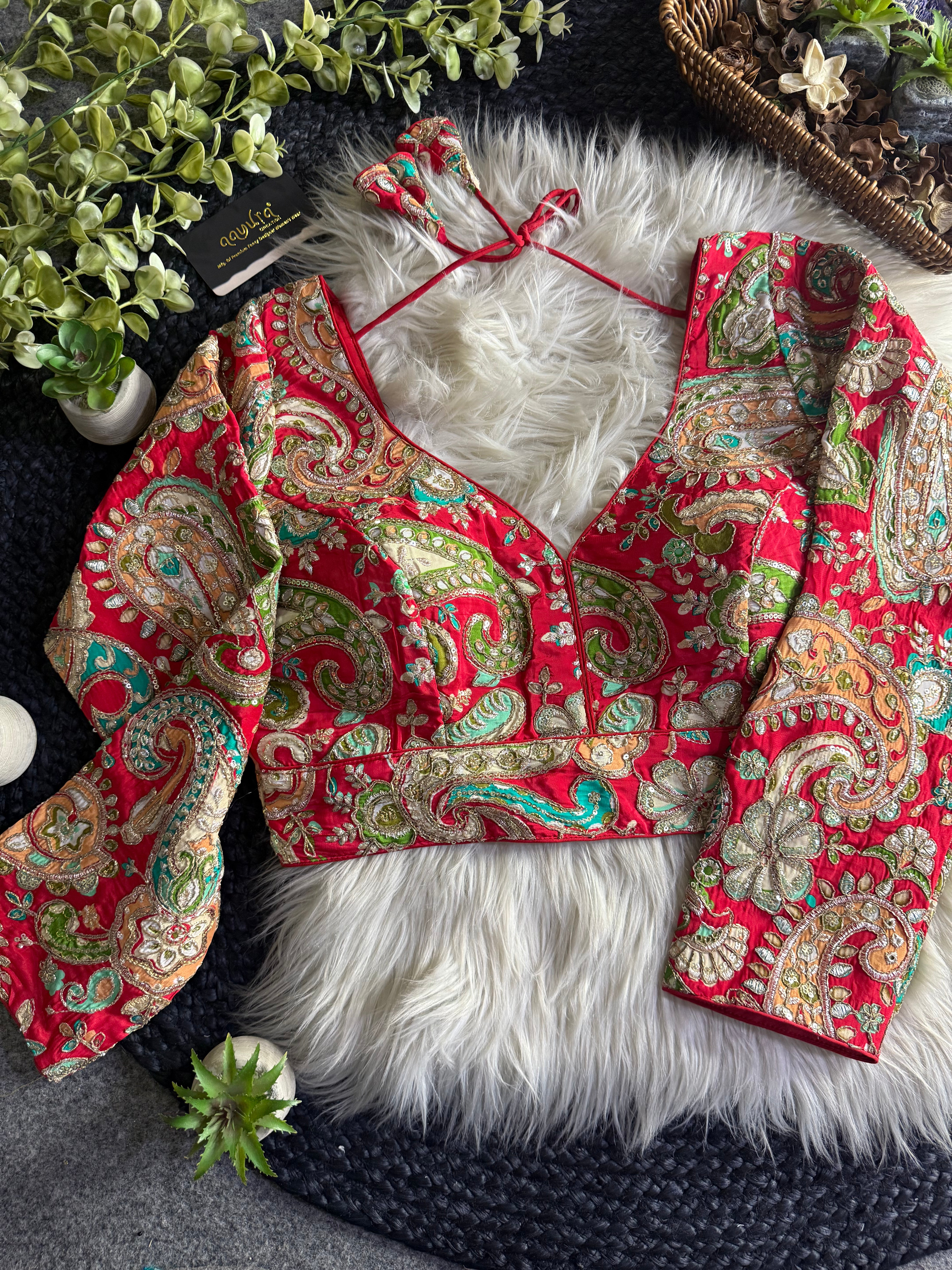Amaira Crepe Silk Blouse