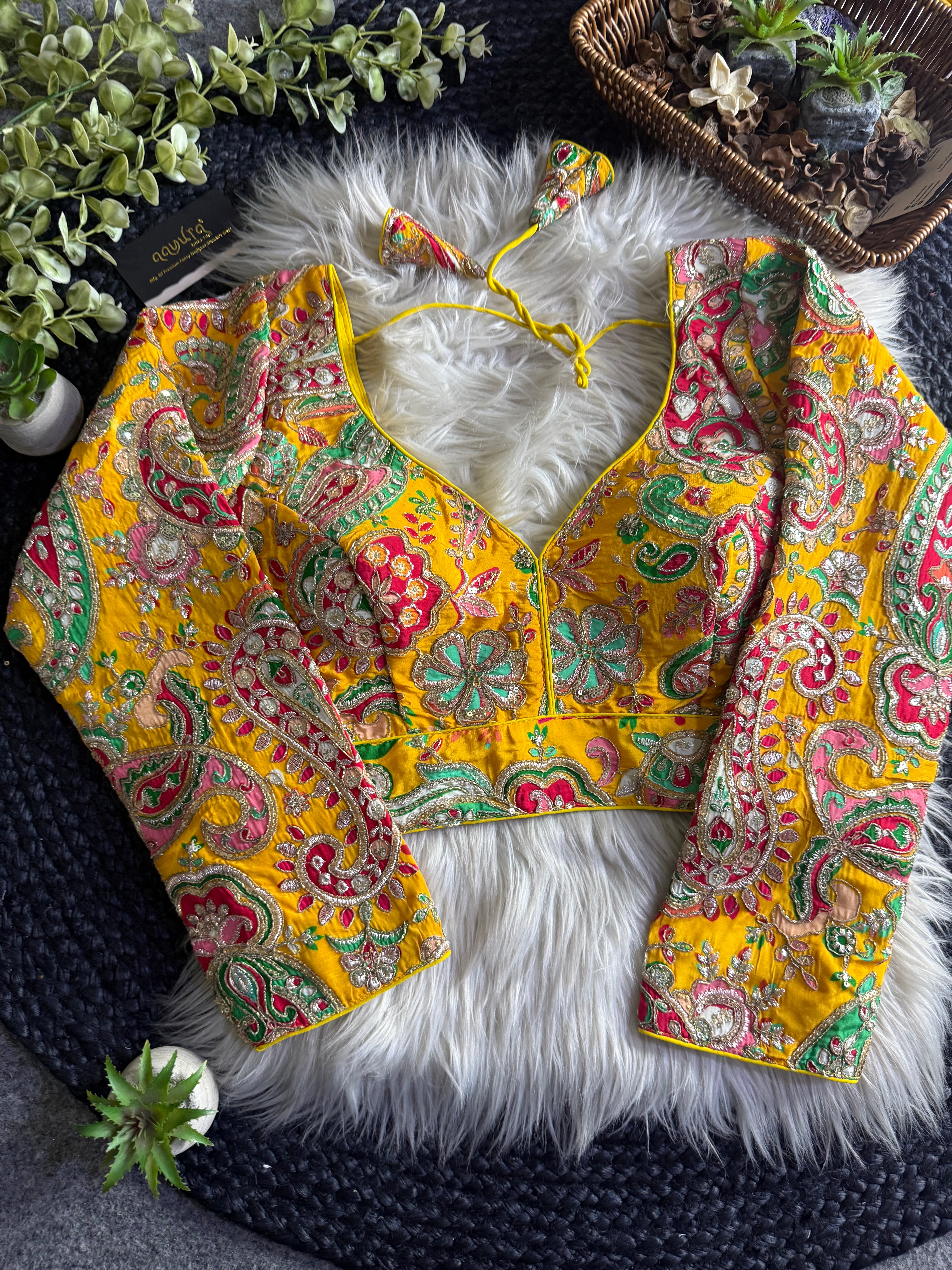 Amaira Crepe Silk Blouse