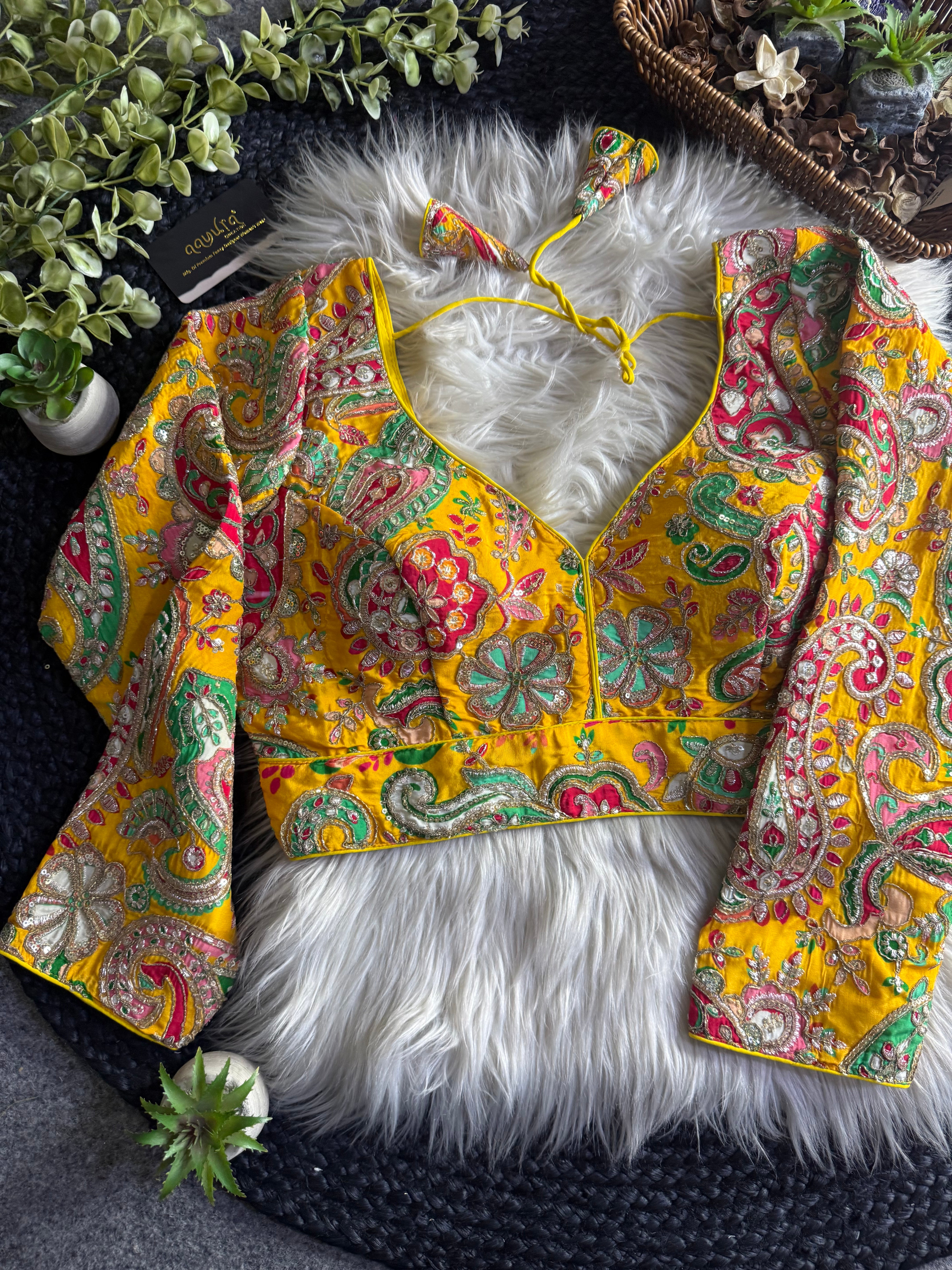 Amaira Crepe Silk Blouse