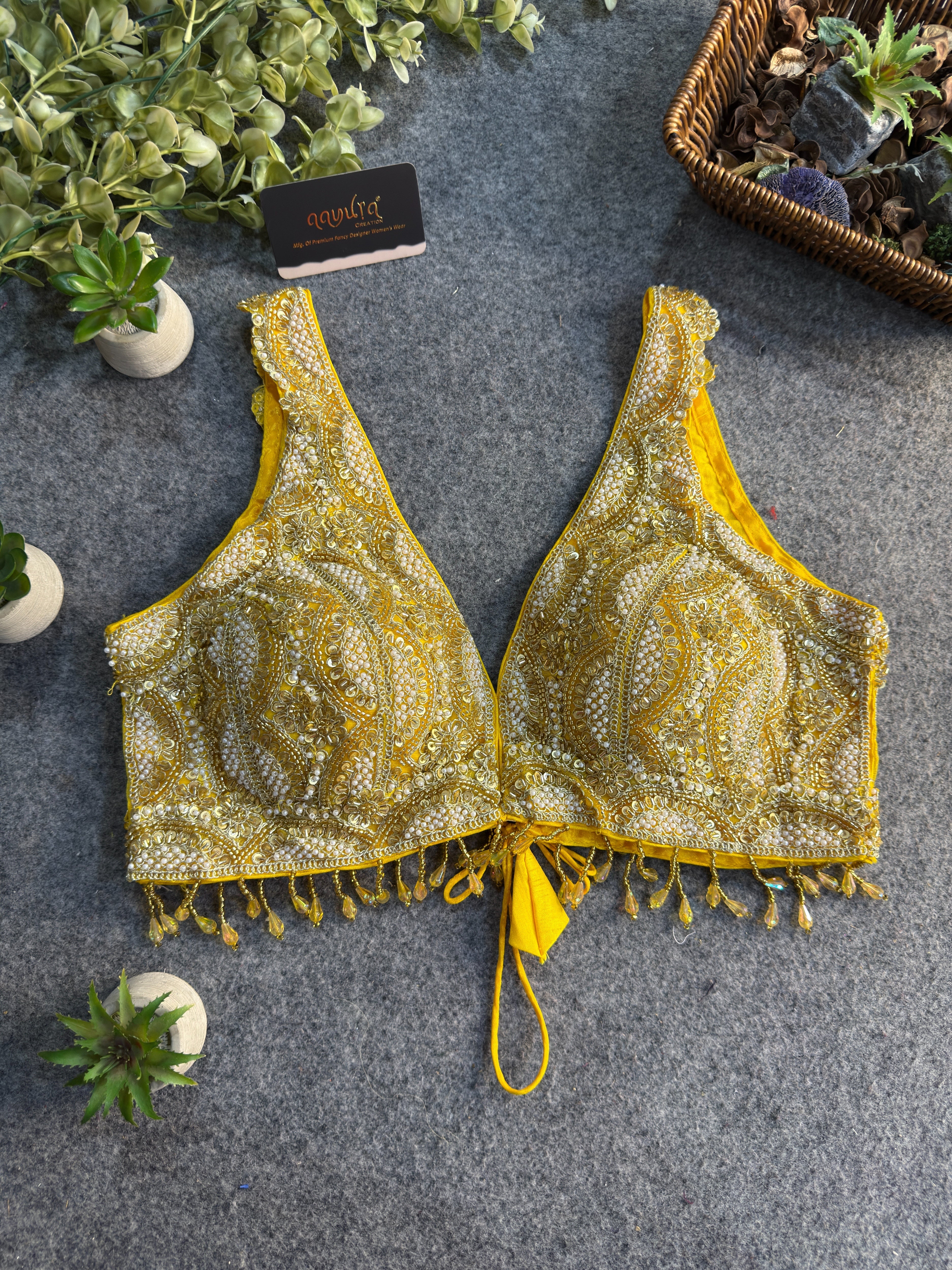 Roshani Heavy Embroidery Blouse