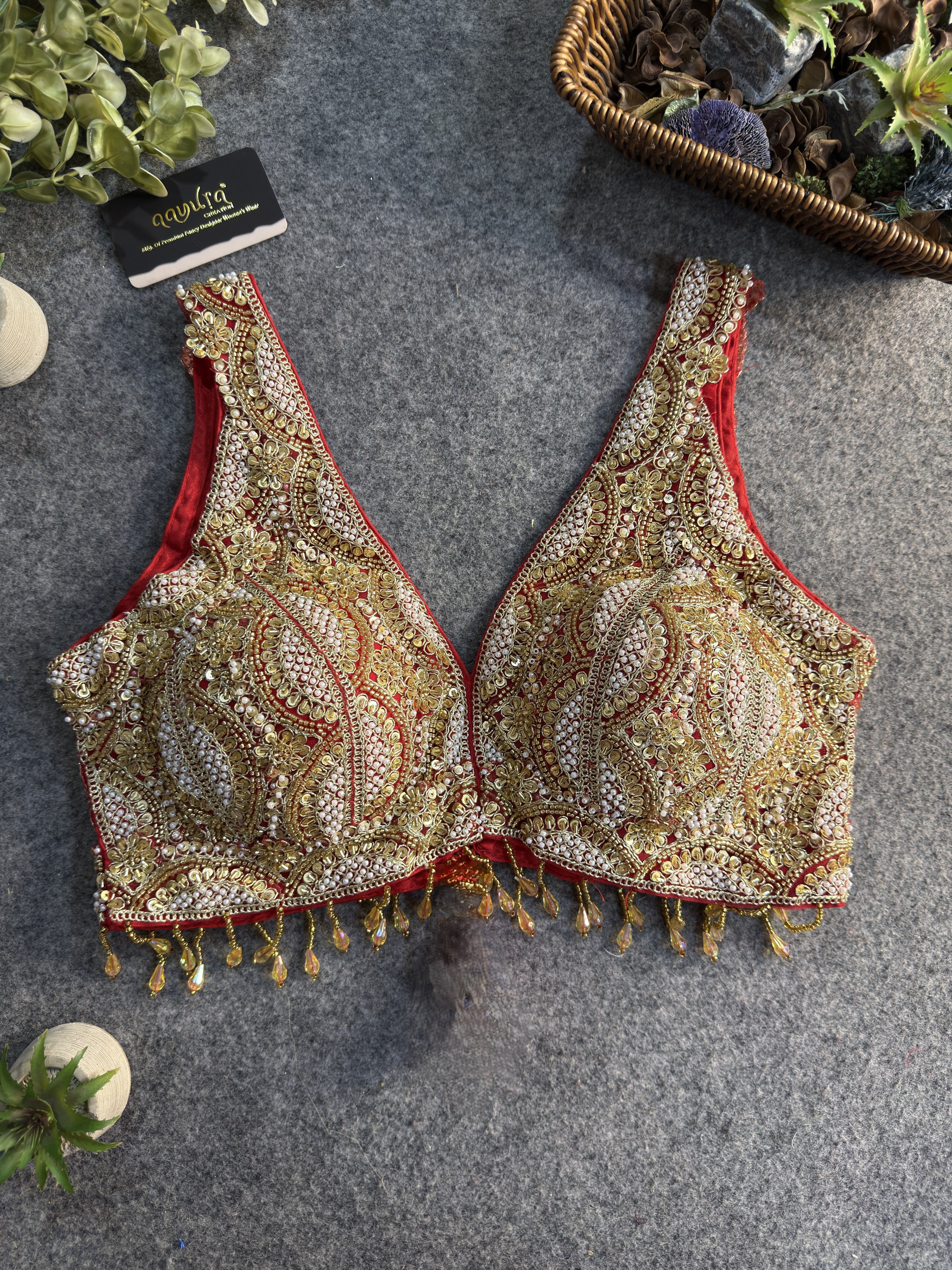 Roshani Heavy Embroidery Blouse
