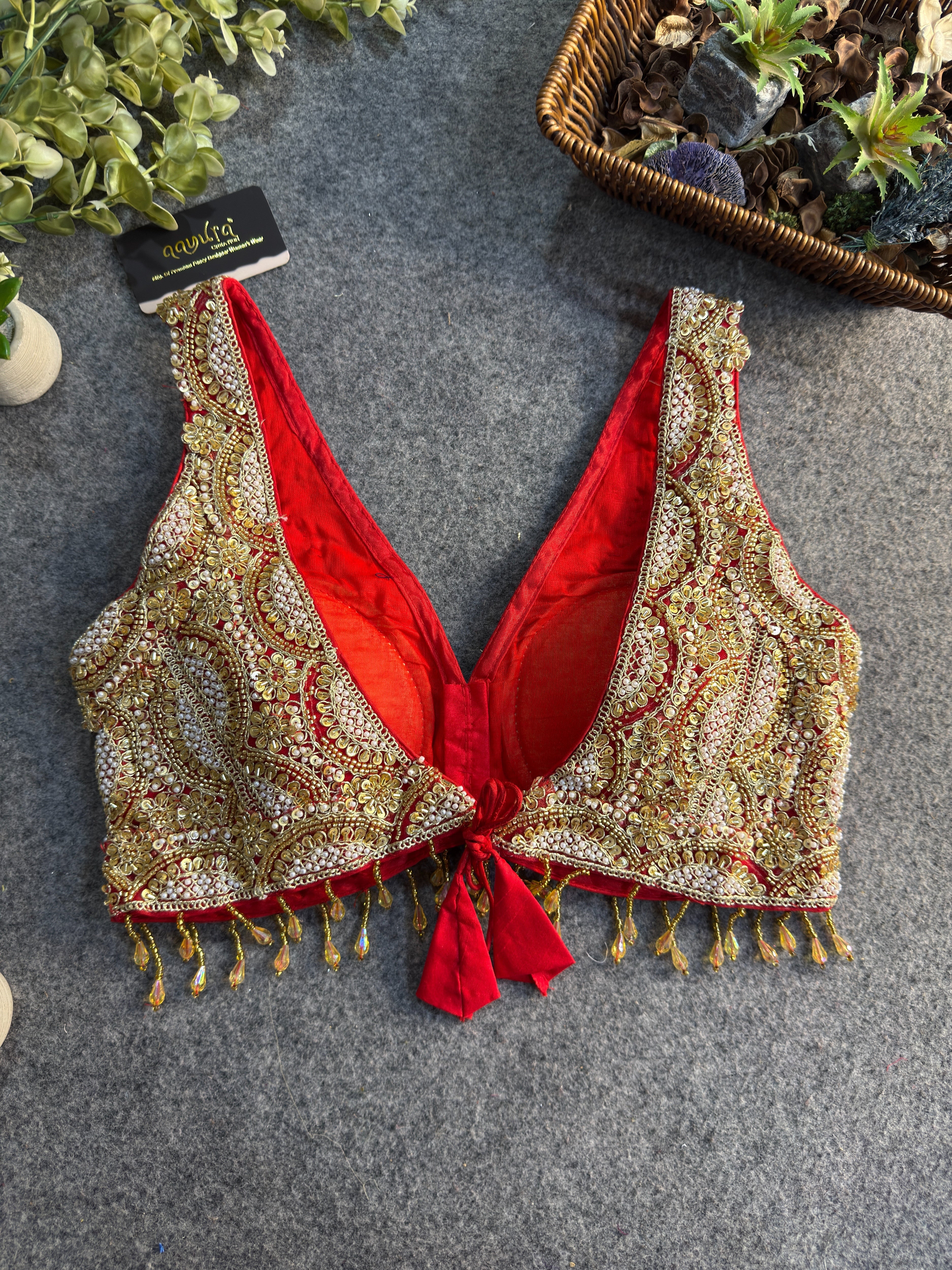 Roshani Heavy Embroidery Blouse